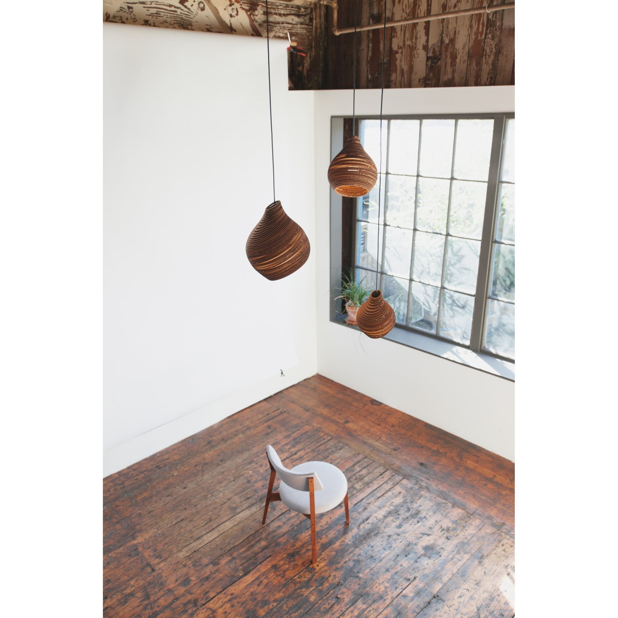 Graypants Scraplights Hive 12 Pendant - Natural - 30cm Diameter