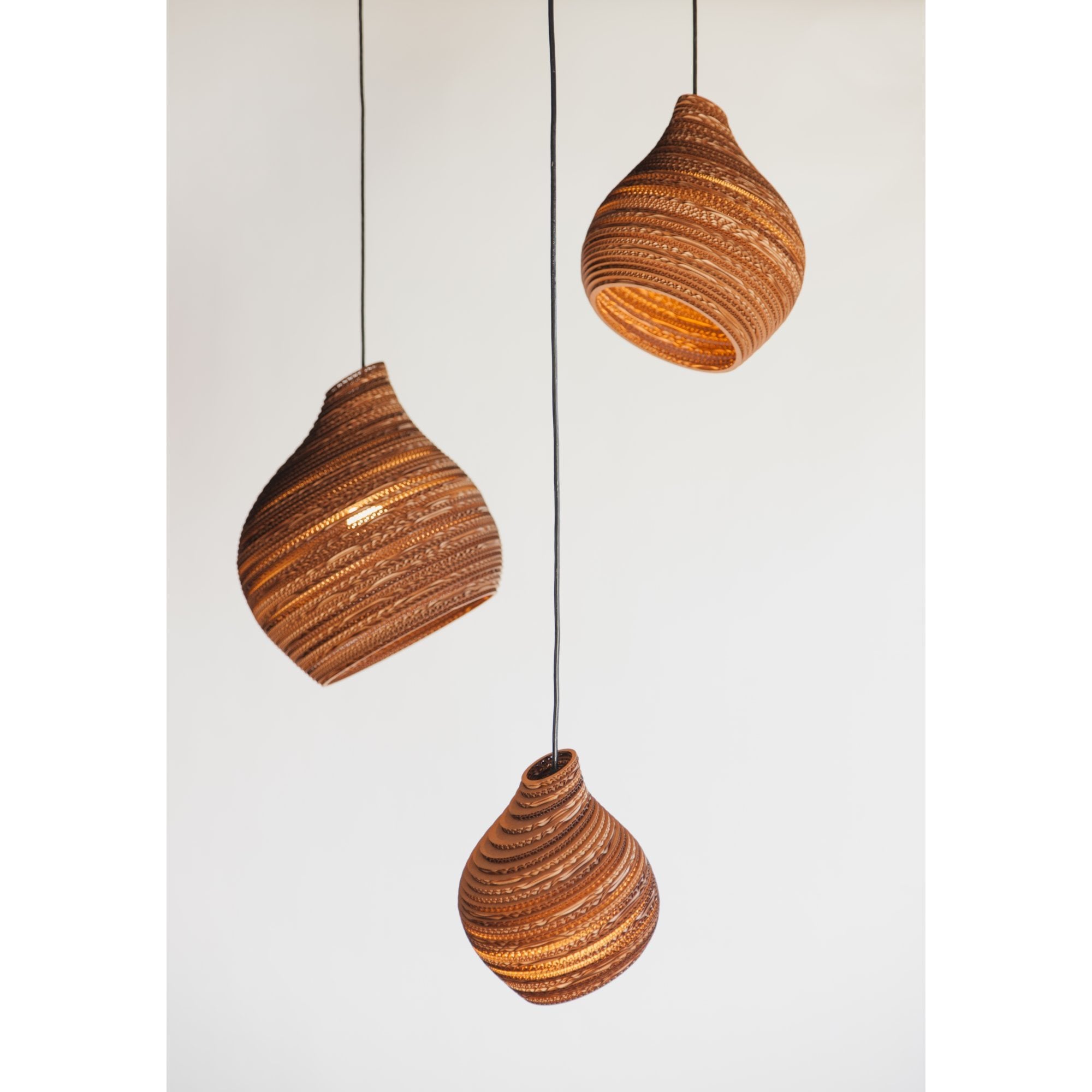 Graypants Scraplights Hive 15 Pendant - Natural - 38cm Diameter
