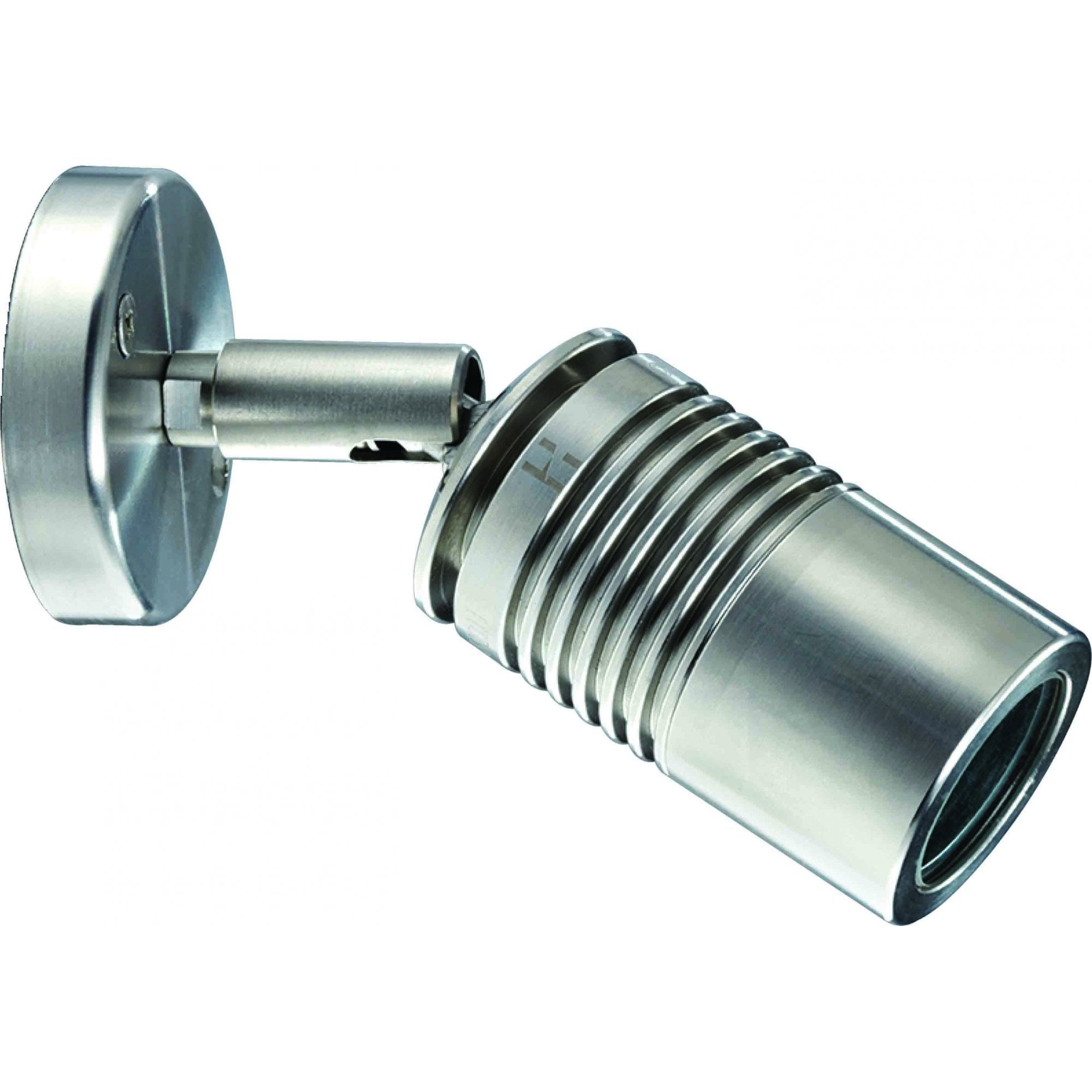 Hunza Pure LED Euro Wall Spot - Stainless Steel - Low Voltage