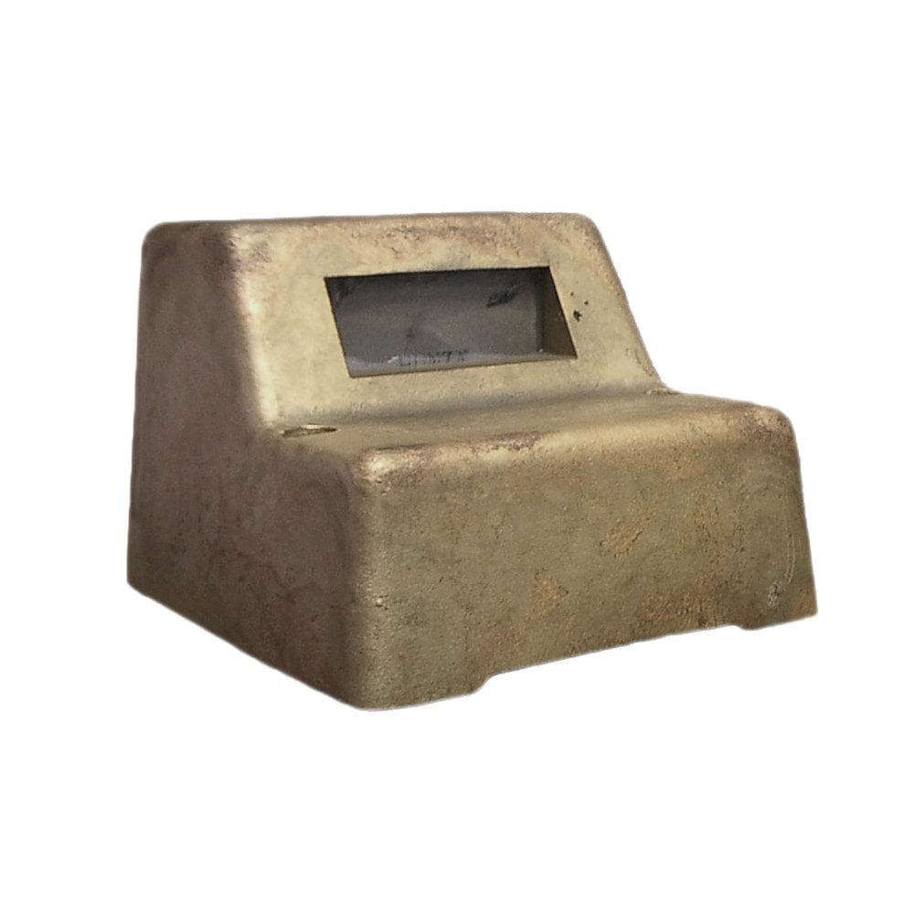Hunza Pure LED Mouse Light Retro Square - Solid Bronze - Mains
