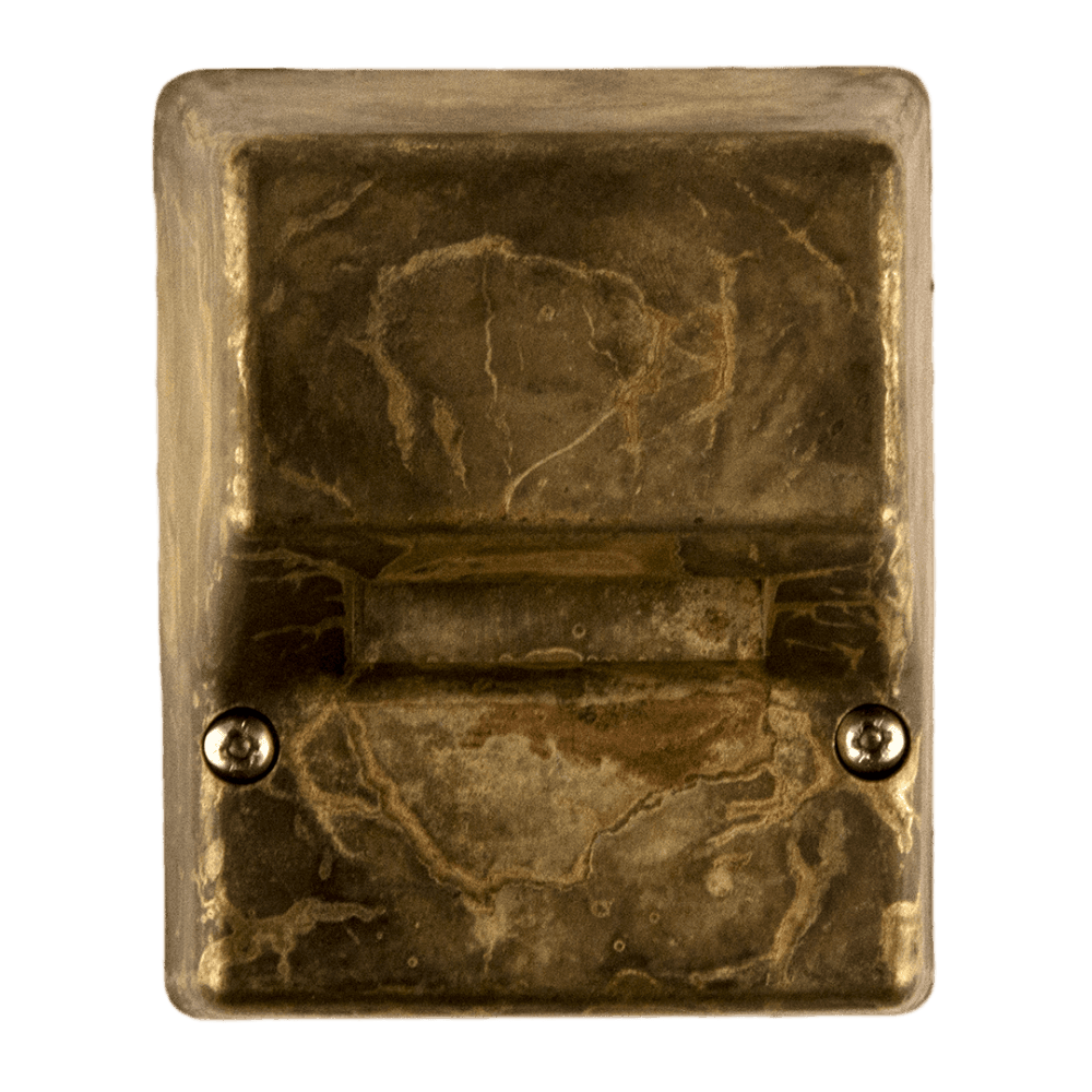 Hunza Pure LED Mouse Light Retro Square - Solid Bronze - Mains