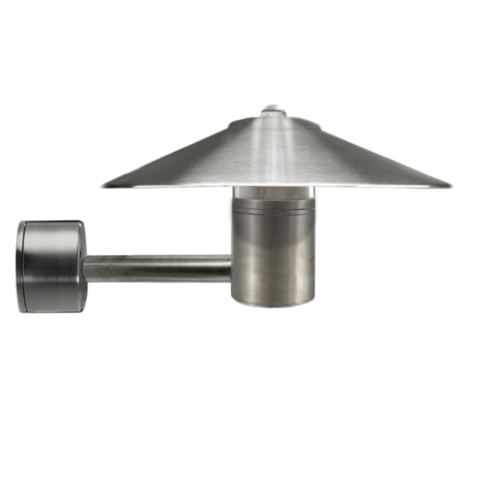 Hunza Pure LED Tier Light Wall Mount Retro - Stainless Steel - Mains