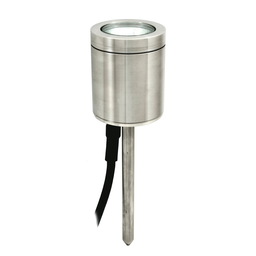 Hunza Spike Spot Non-Adjustable - Stainless Steel - Low Voltage