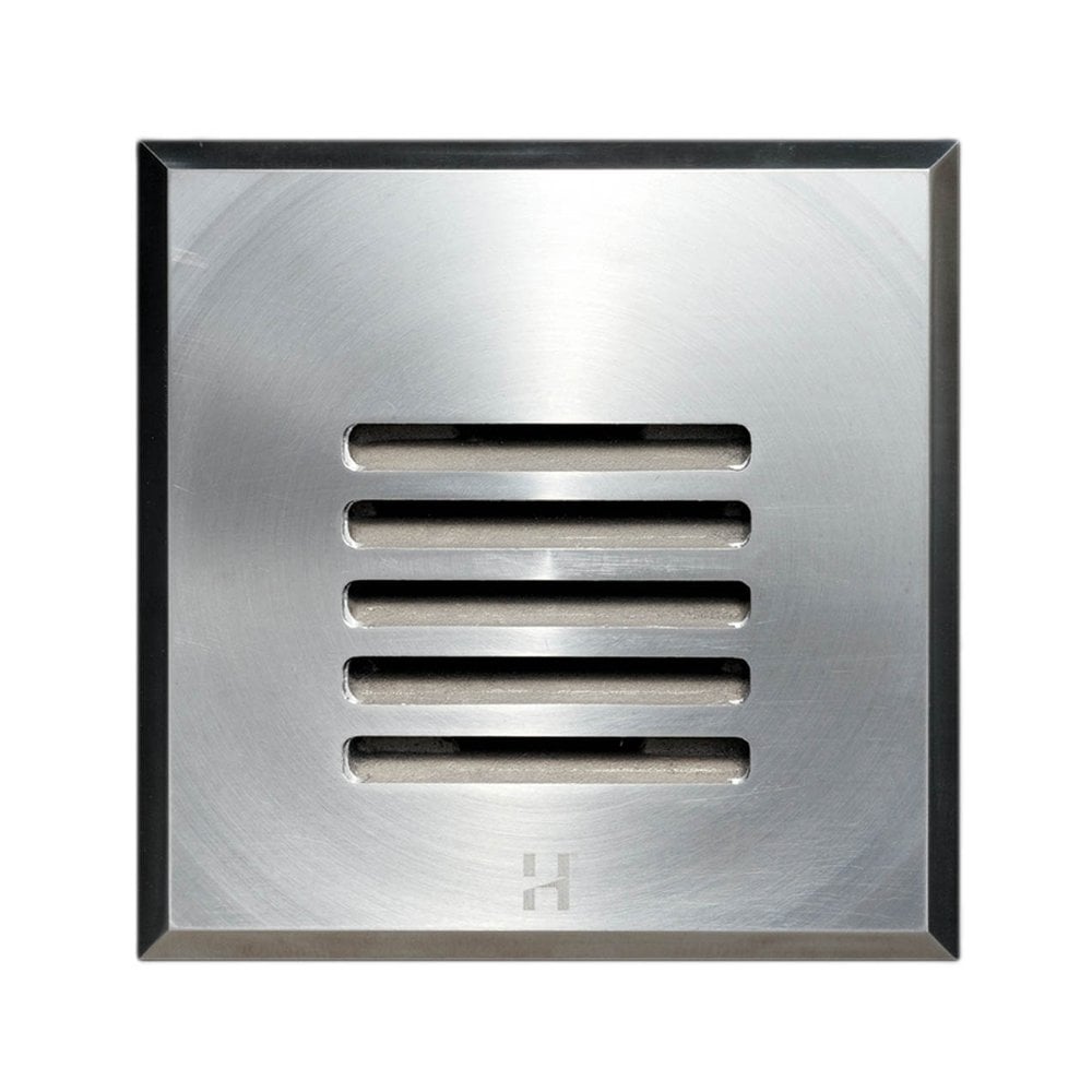 Hunza Floor Light Louvre Square - Stainless Steel - Low Voltage