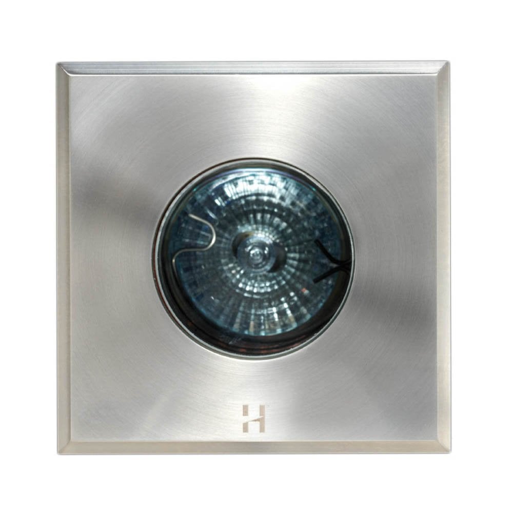 Hunza Step Light Square - Stainless Steel - Low Voltage