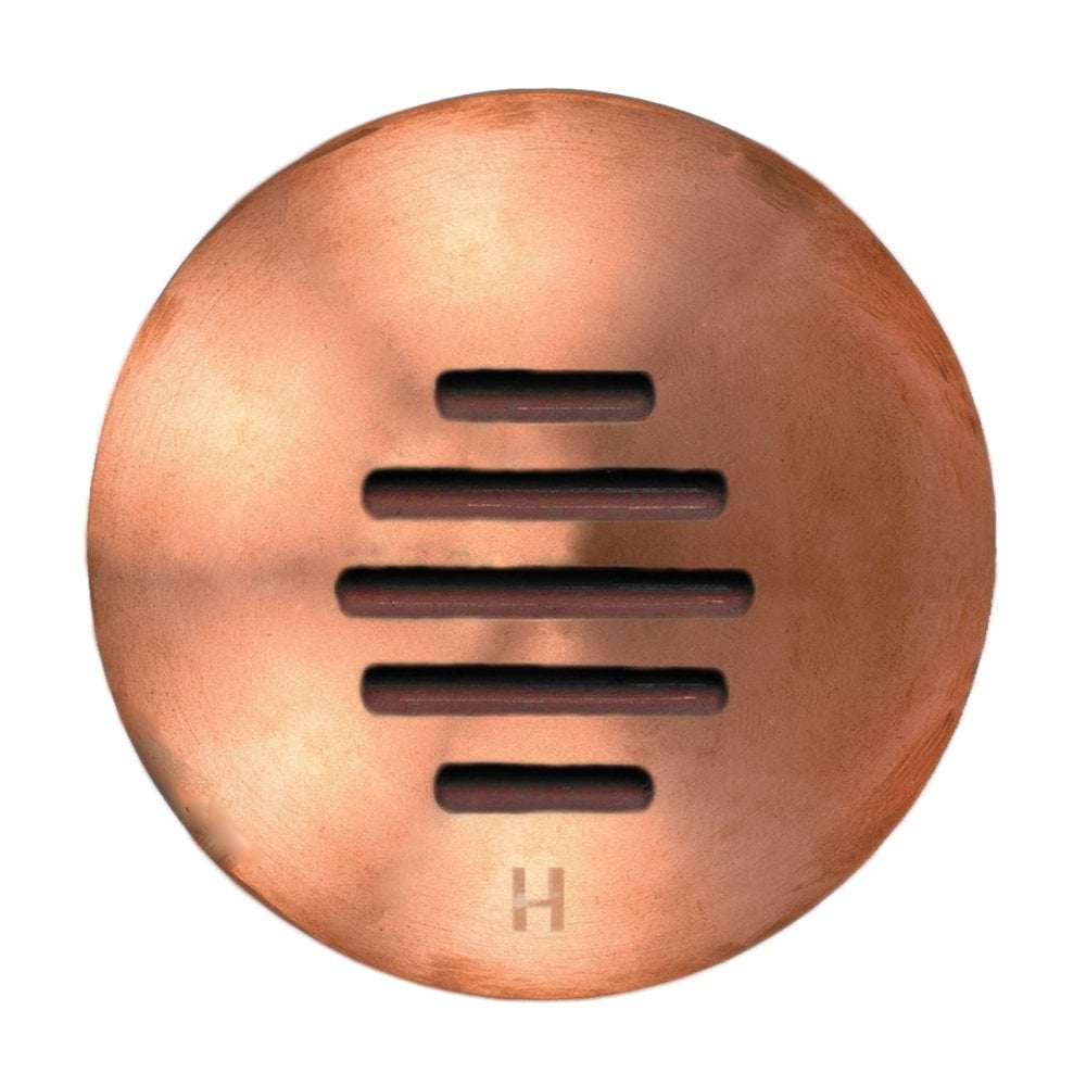 Hunza Step Light Louvre - Copper - Low Voltage