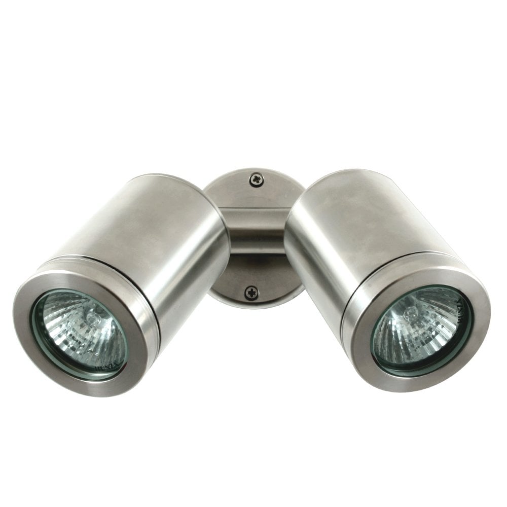 Hunza Twin Wall Spot - Stainless Steel - Low Voltage