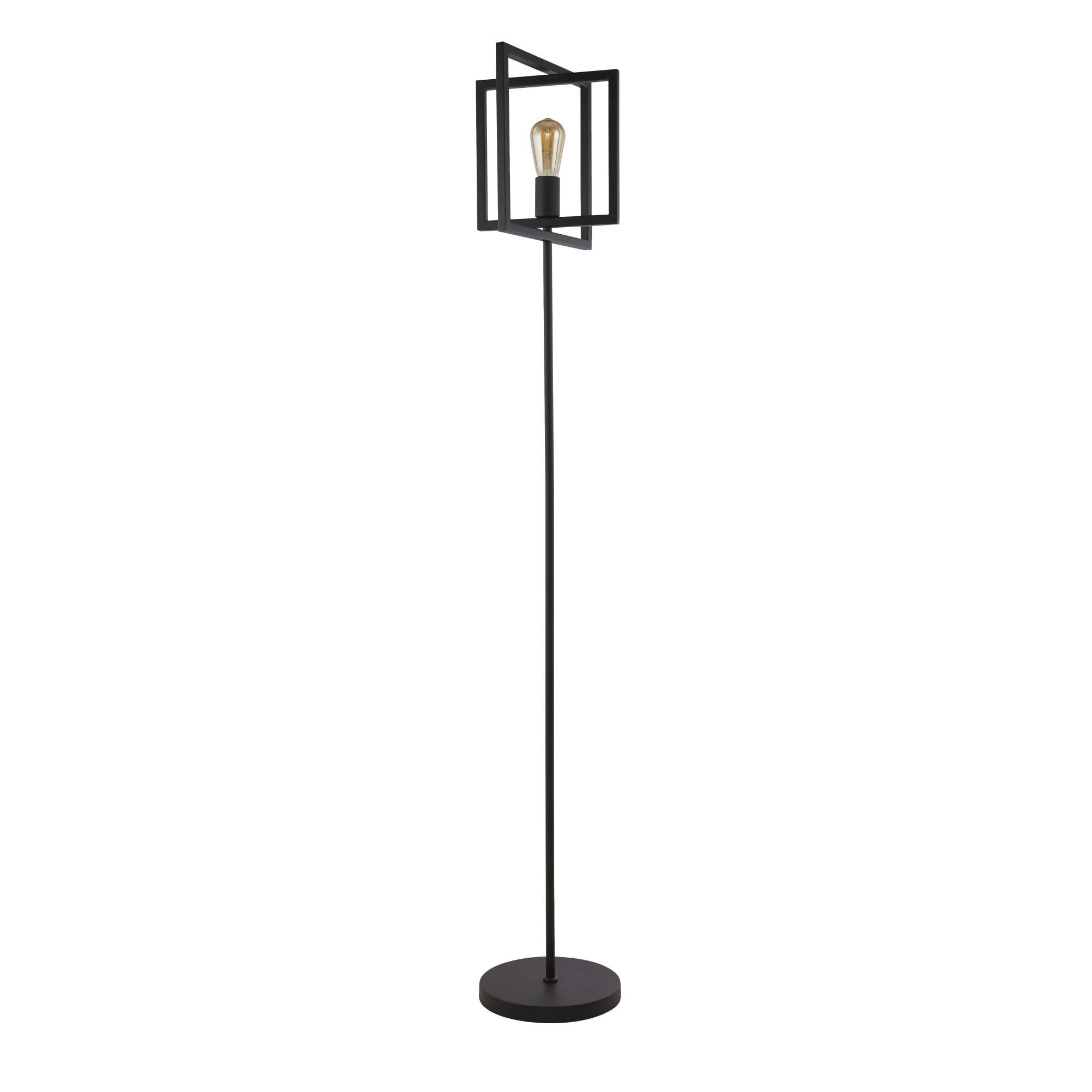 Searchlight Pickwick Adjustable Floor Lamp - Matt Black