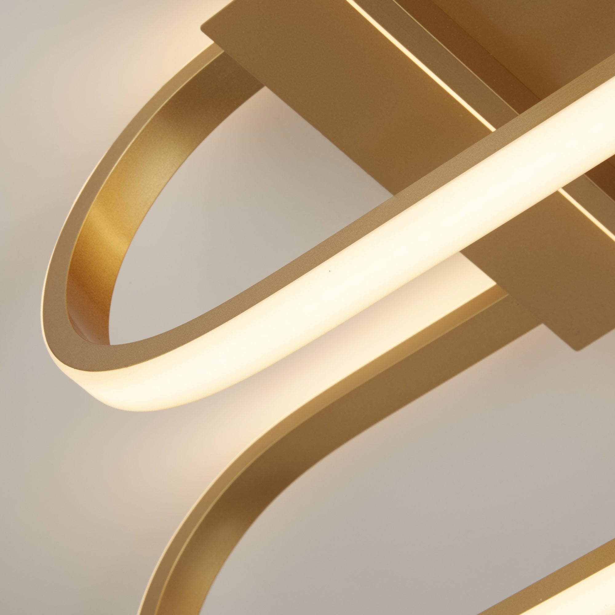 Searchlight Carmel LED Ceiling Light - Gold Aluminium