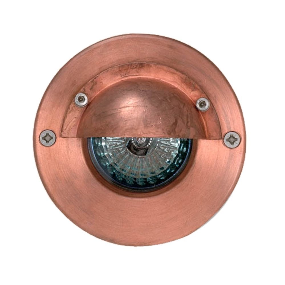 Hunza Step Light Eyelid GU10 - Copper - Mains