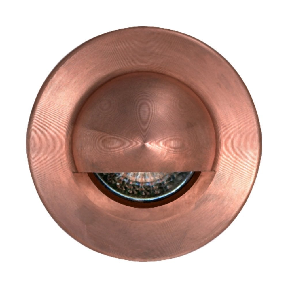 Hunza Step Light Solid Eyelid GU10 - Copper - Mains