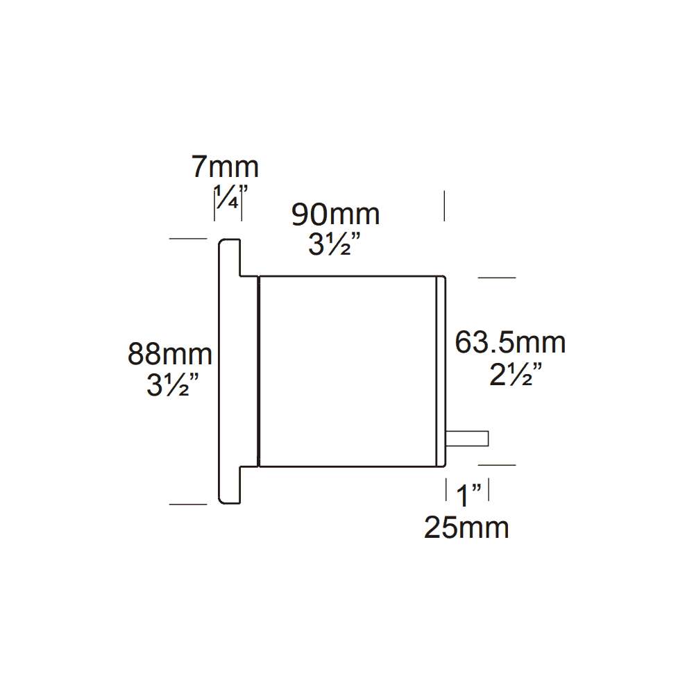 Hunza Step Light GU10 - Powder Coat - Mains