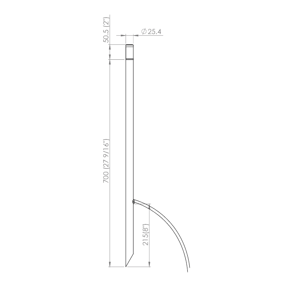 LuxR M1 Wayfinder - Stainless Steel - Low Voltage - IMPROVED DESIGN