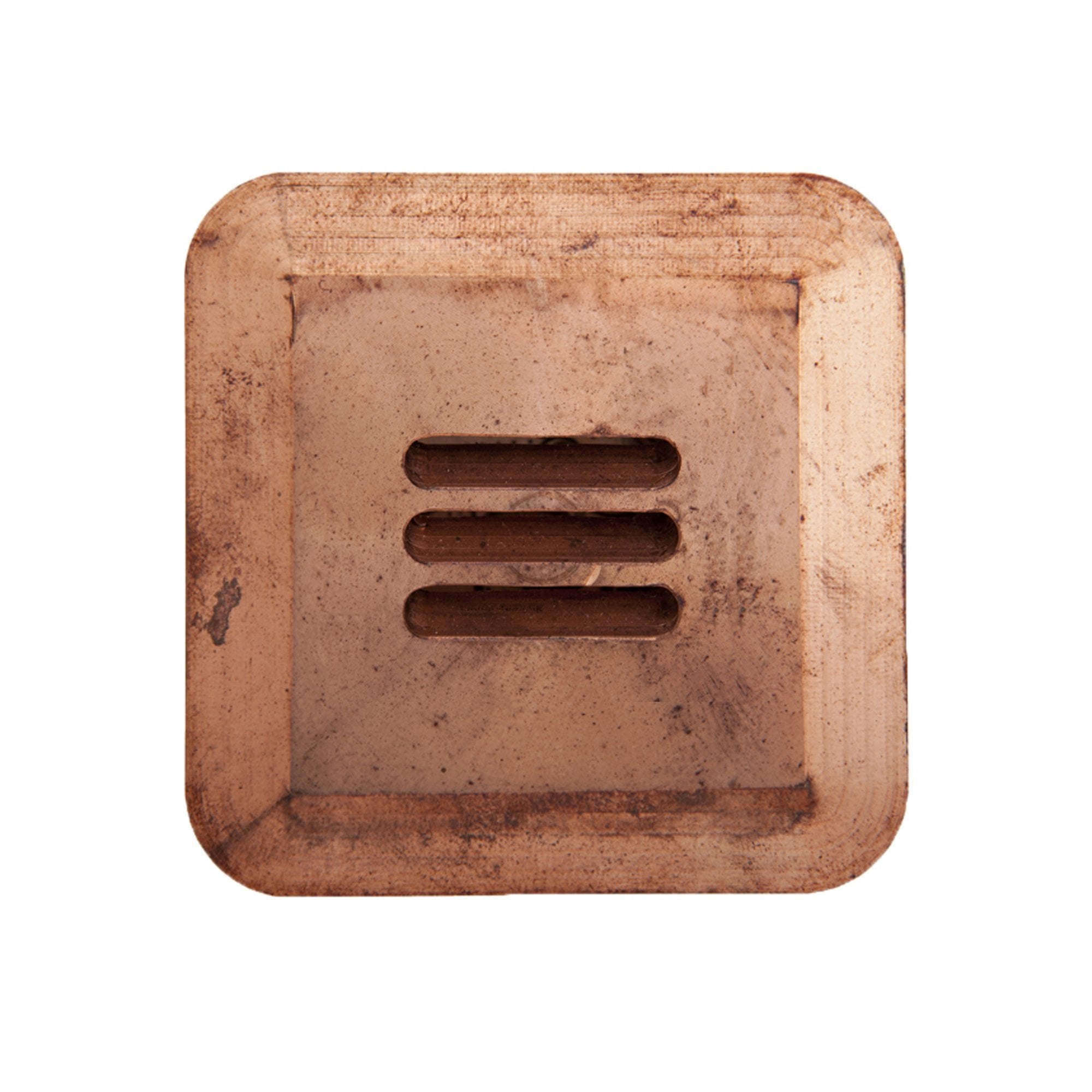 LuxR M2 Large Louvre Recessed - Copper - Low Voltage
