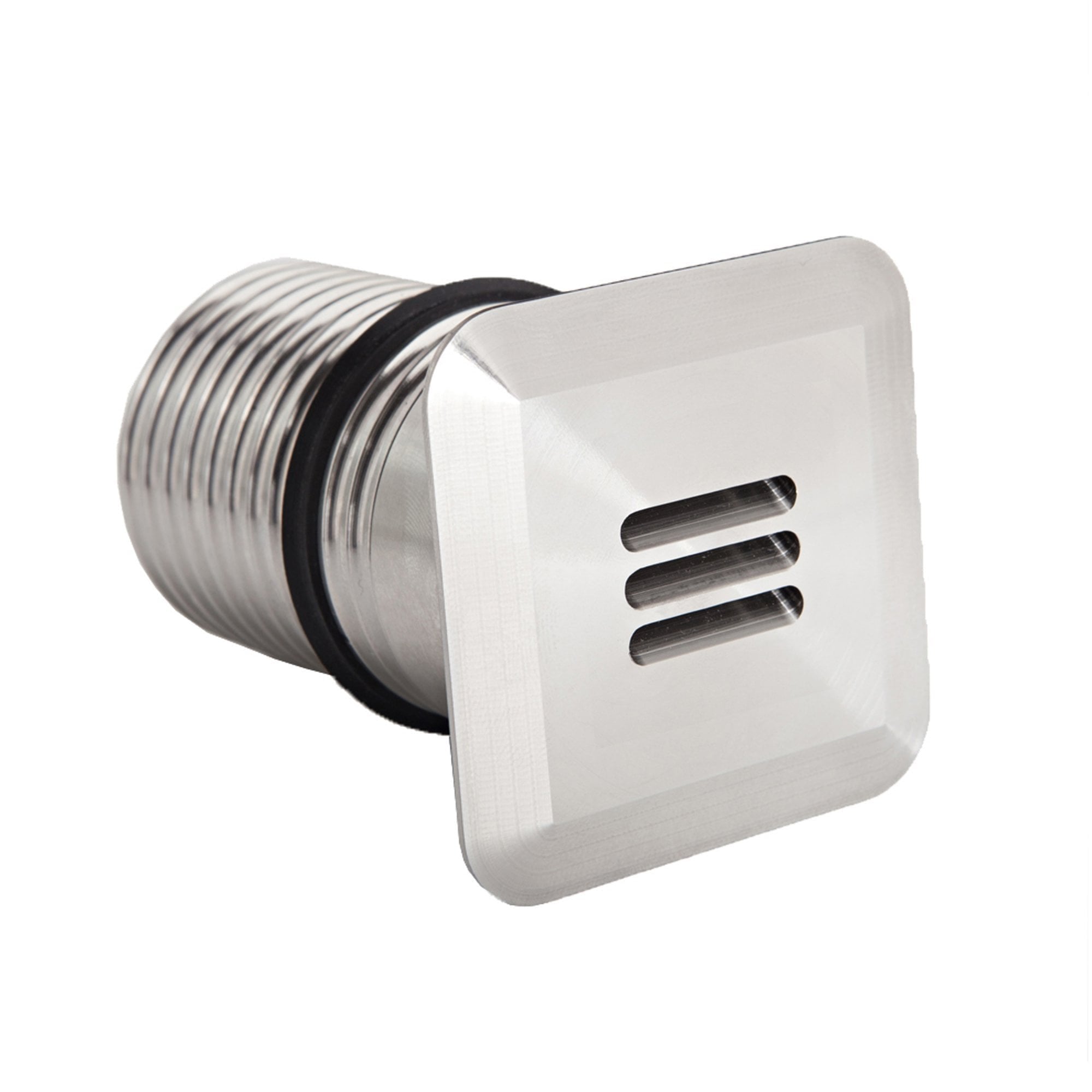 LuxR M2 Large Louvre Recessed - Stainless Steel - Low Voltage