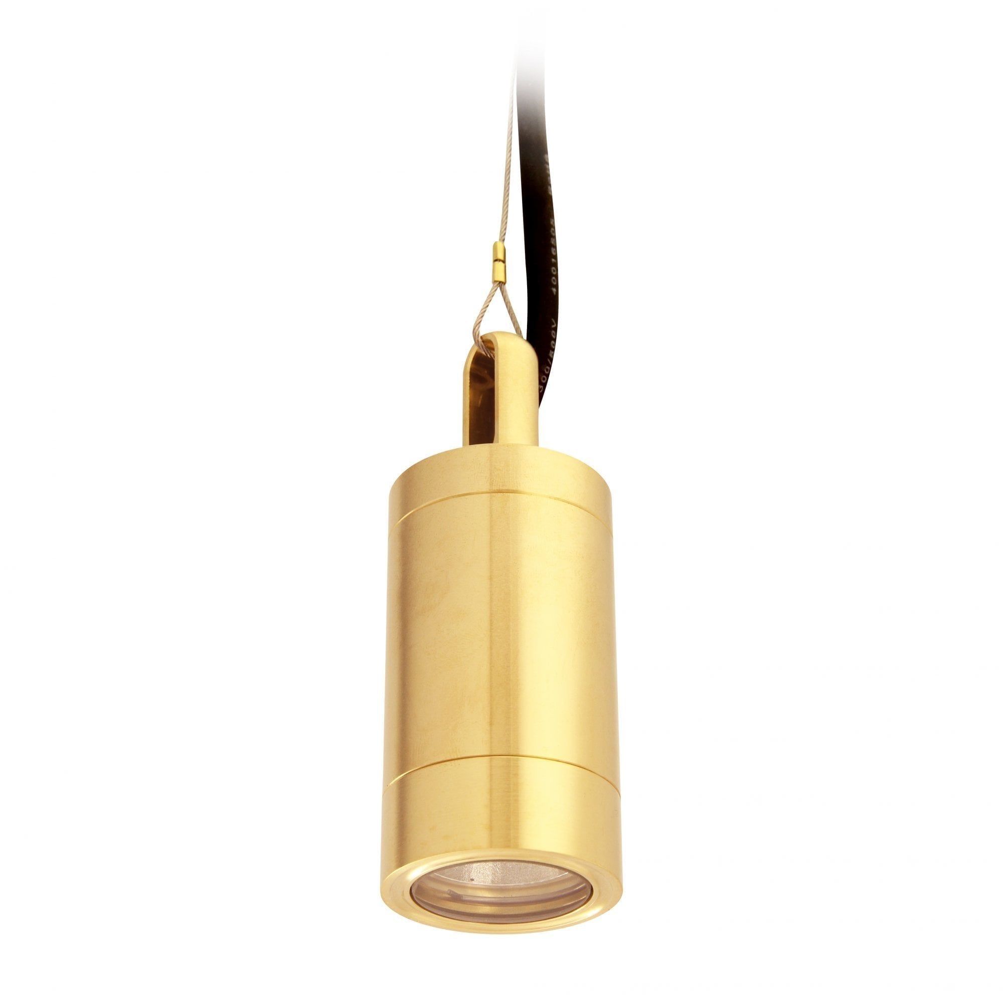 LuxR M4 Hanging Light - Brass - Low Voltage