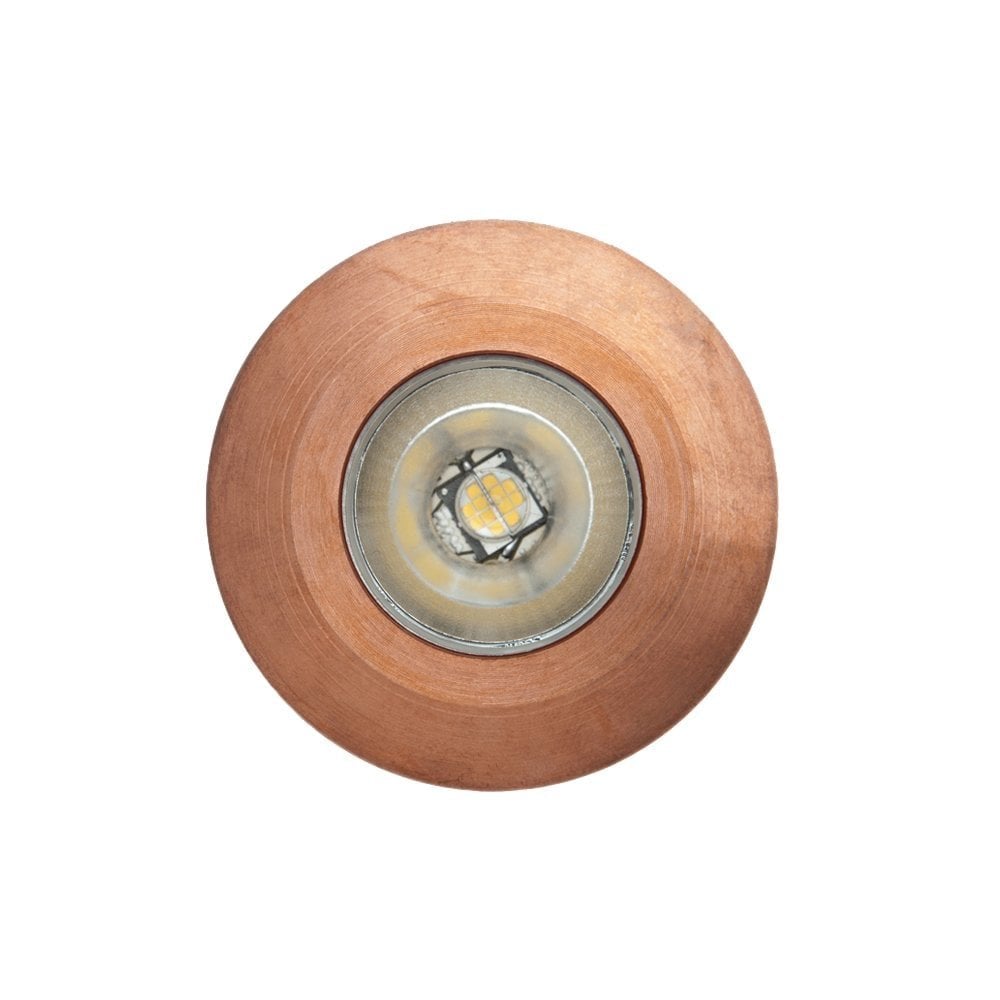 LuxR M4 Round Recessed - Copper - Low Voltage