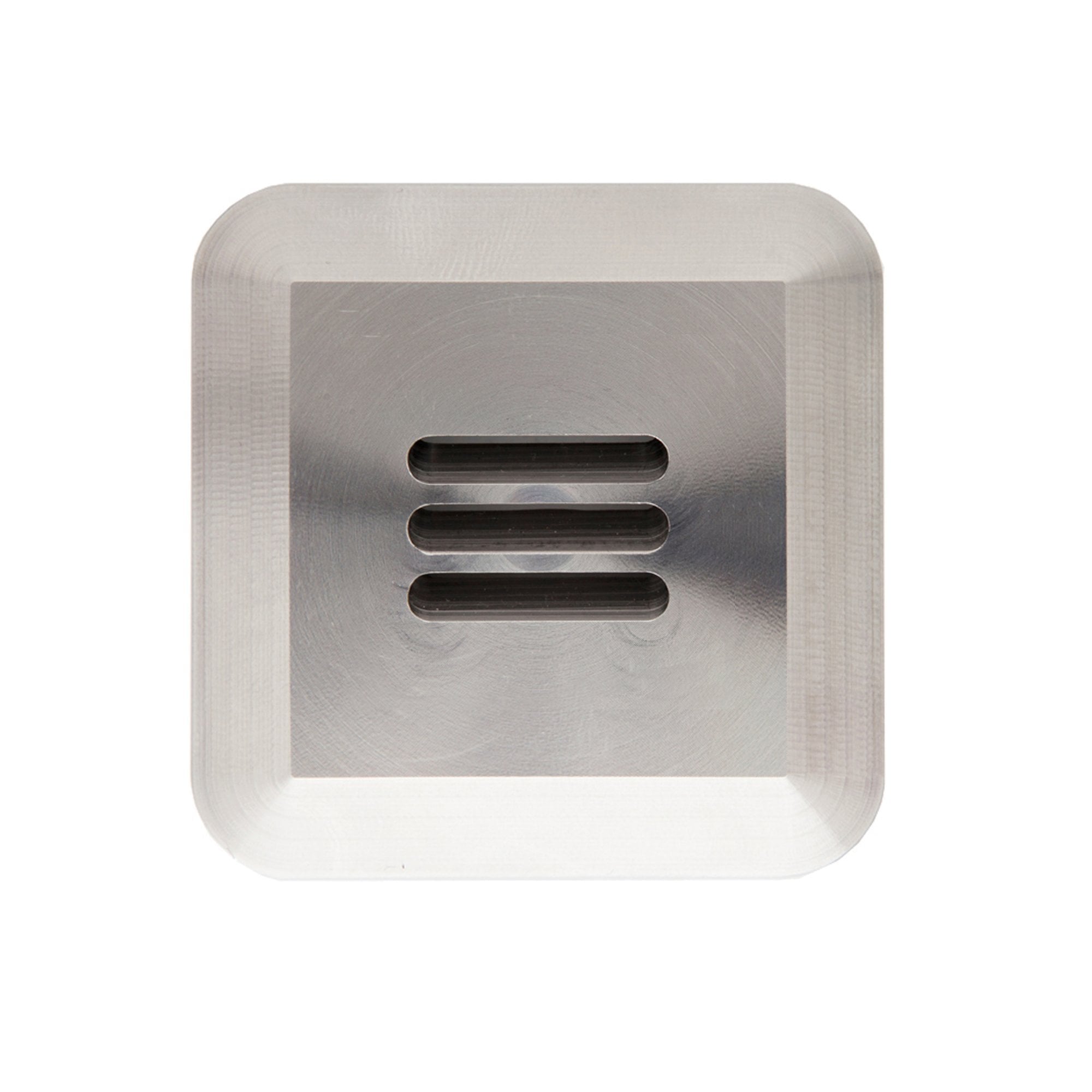 LuxR M4 Large Louvre Recessed - Stainless Steel - Low Voltage