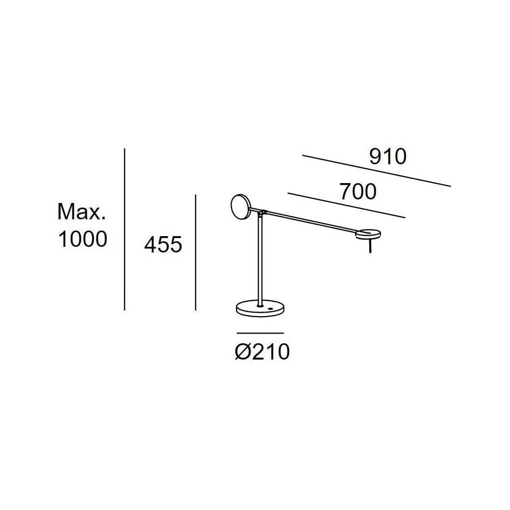 LedsC4 Invisible Table Lamp