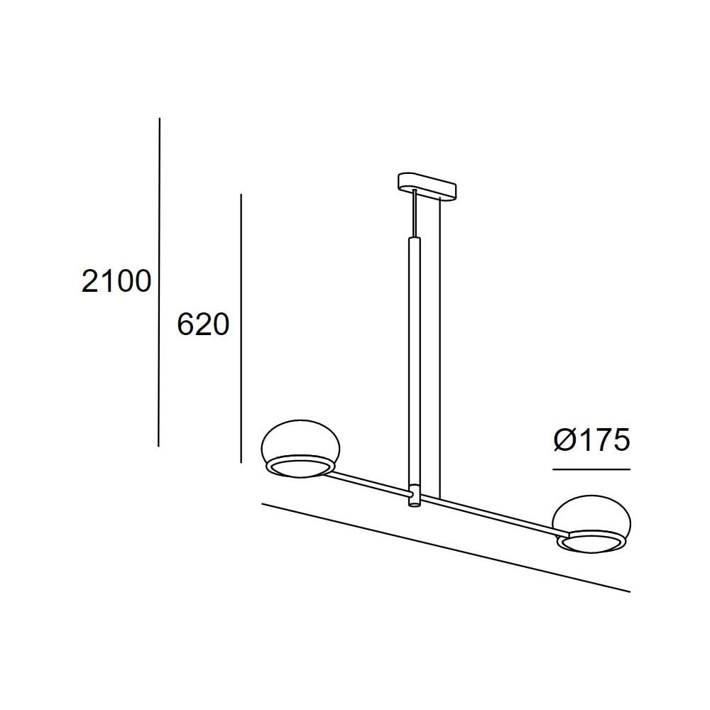 LedsC4 Coco Double Pendant