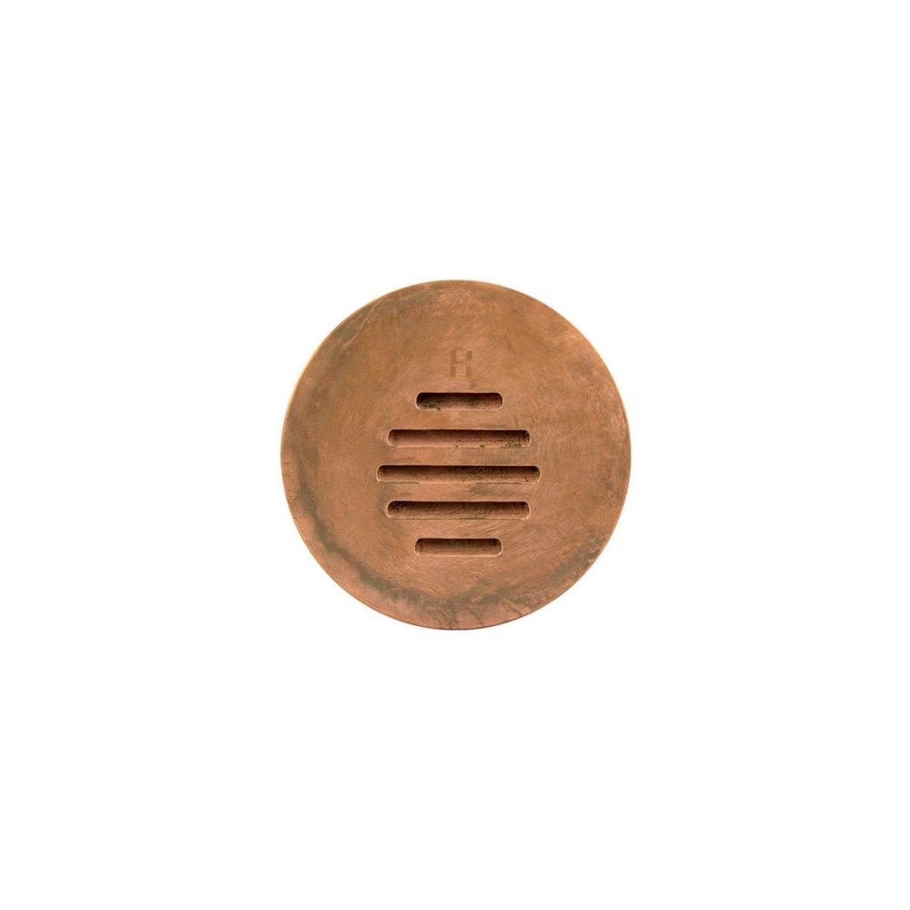 Hunza Pure LED Floor Light Louvre - Copper - Low Voltage
