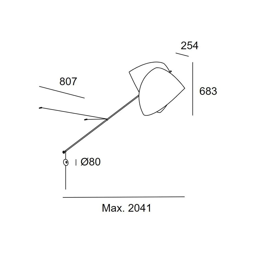 LedsC4 Voiles Wall Light