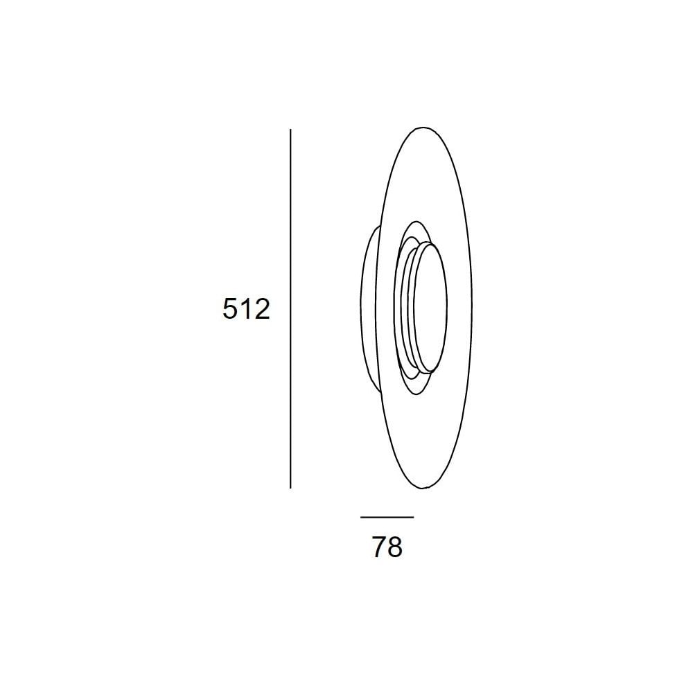 LedsC4 Big Bang Wall Light
