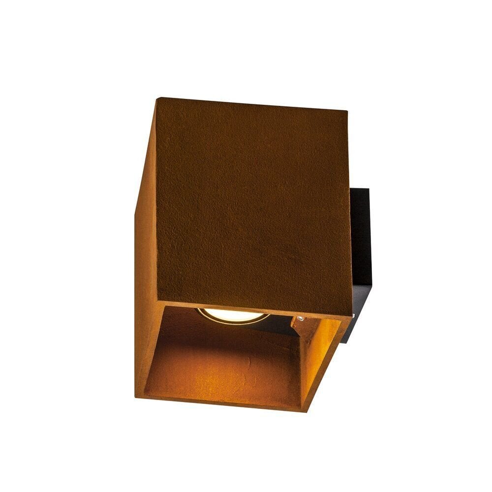 SLV Rusty Up/Down Square Wall Light