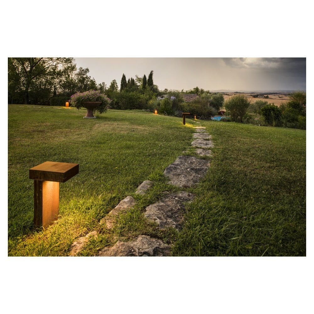 SLV Rusty Pathlight 40 LED Bollard