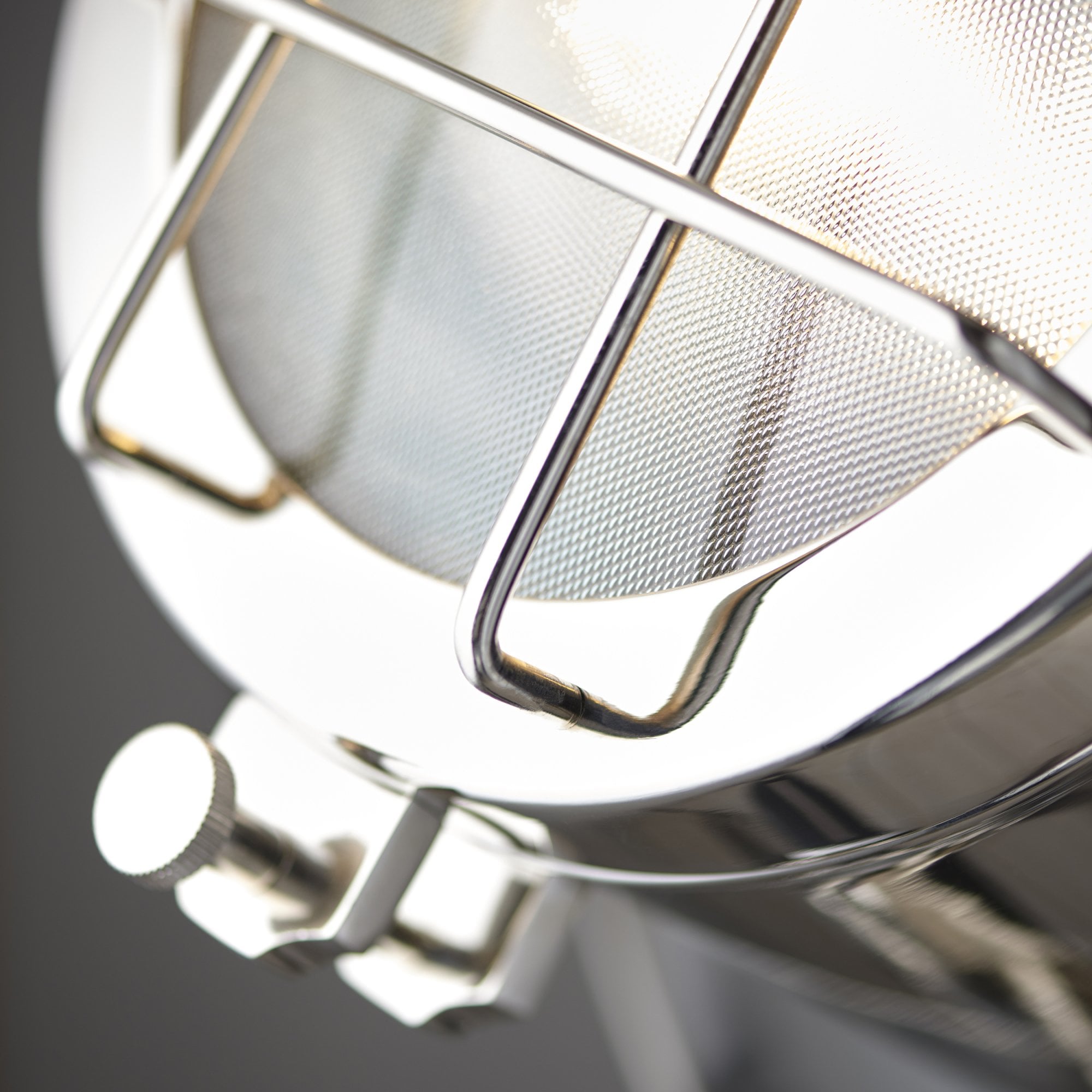 Endon Nautical Single Light Floor Lamp - Polished Nickel Plate & Matt Black