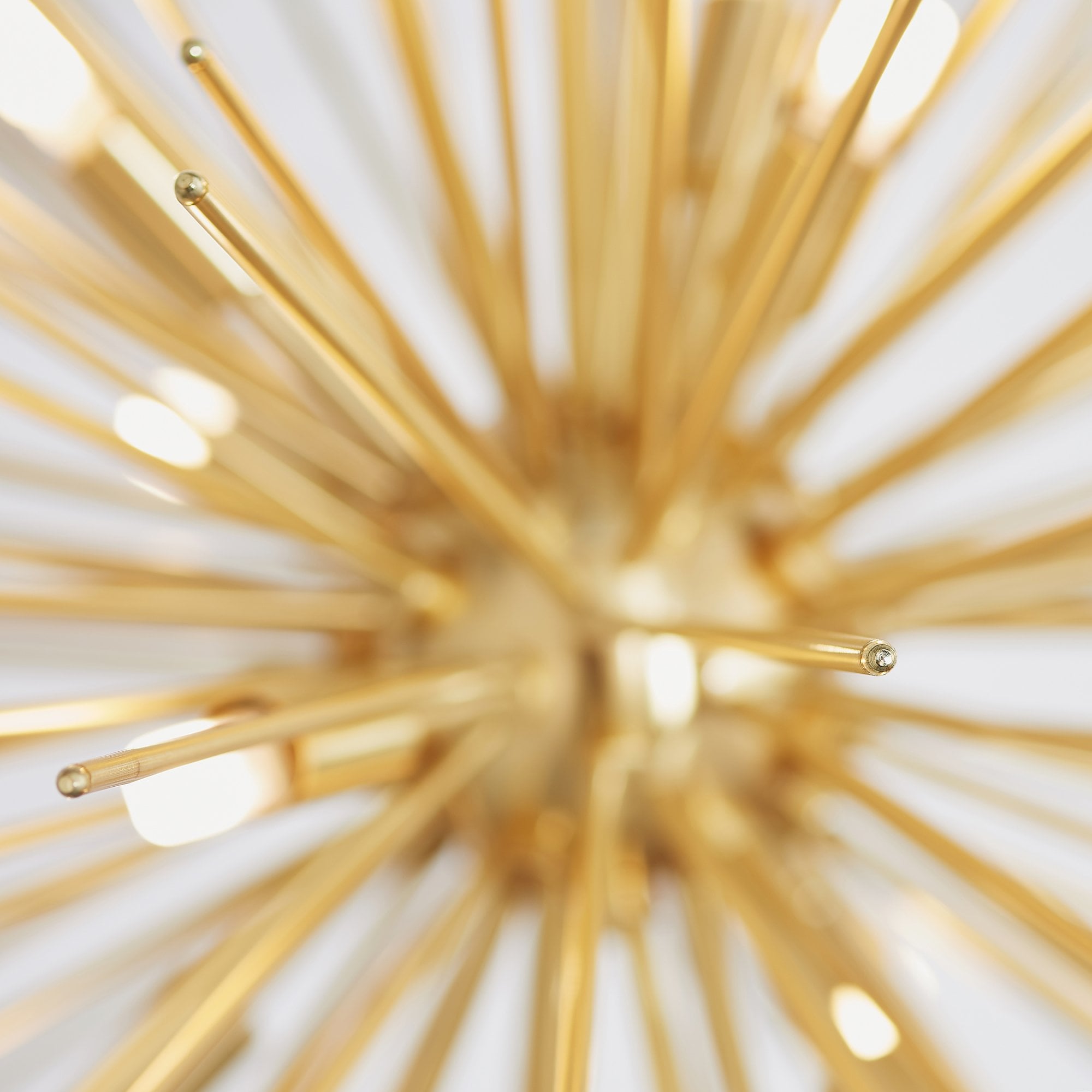 Endon Orta 9 Light Pendant - Satin Brass Plate