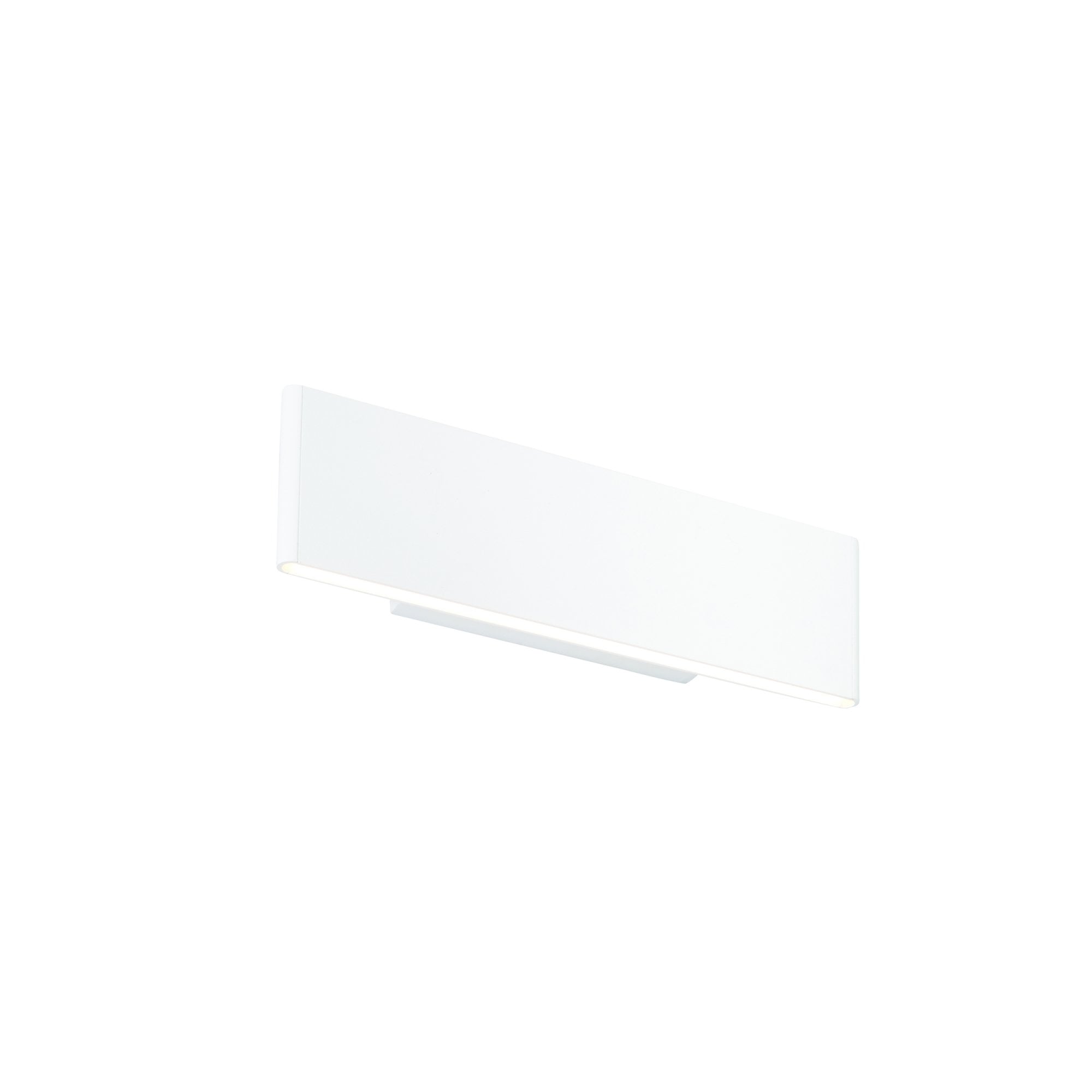 Endon Bodhi Led Wall Fitting - Textured Matt White Paint & Frosted Acrylic - 285mm