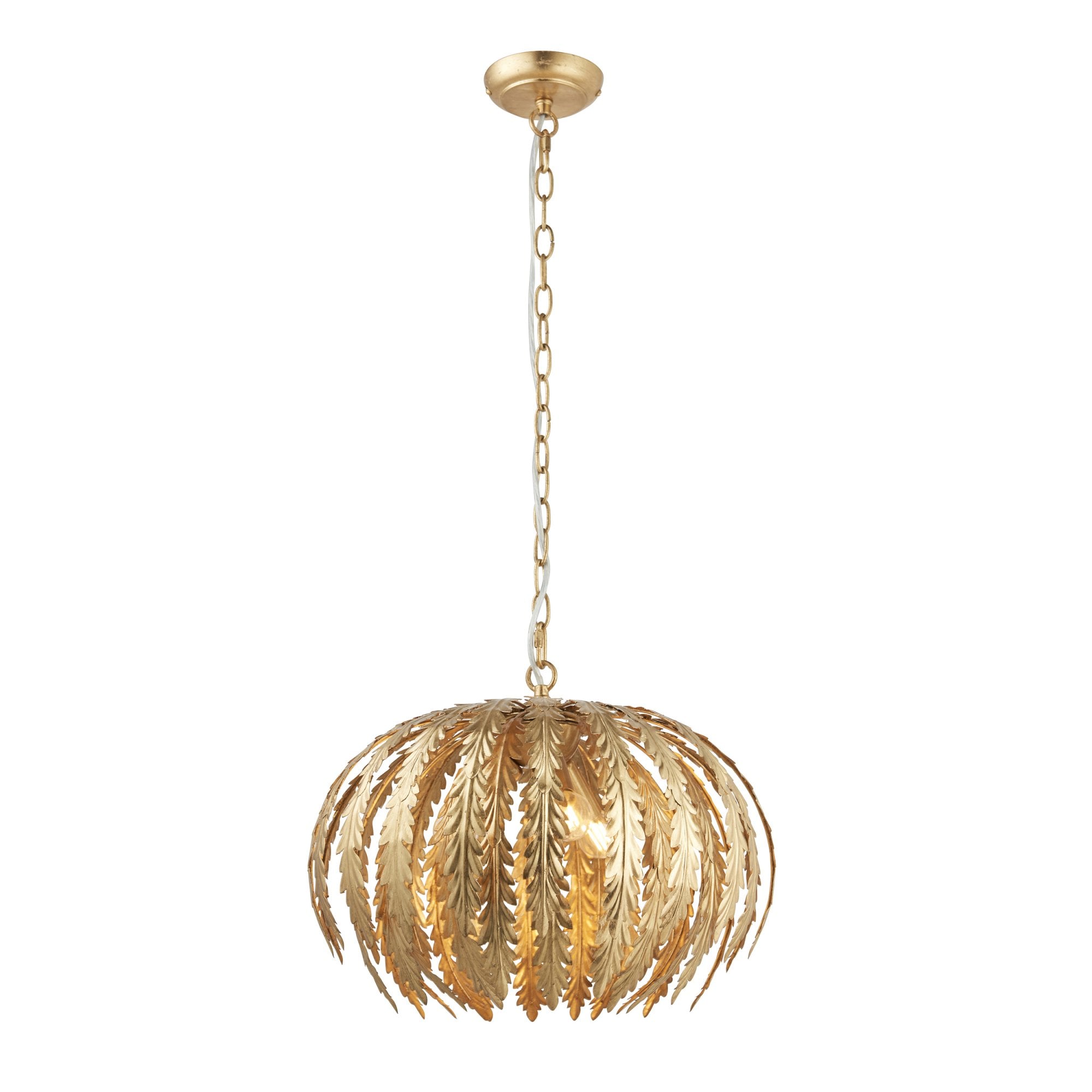 Endon Delphine 3 Light Pendant  - Gold Effect Paint