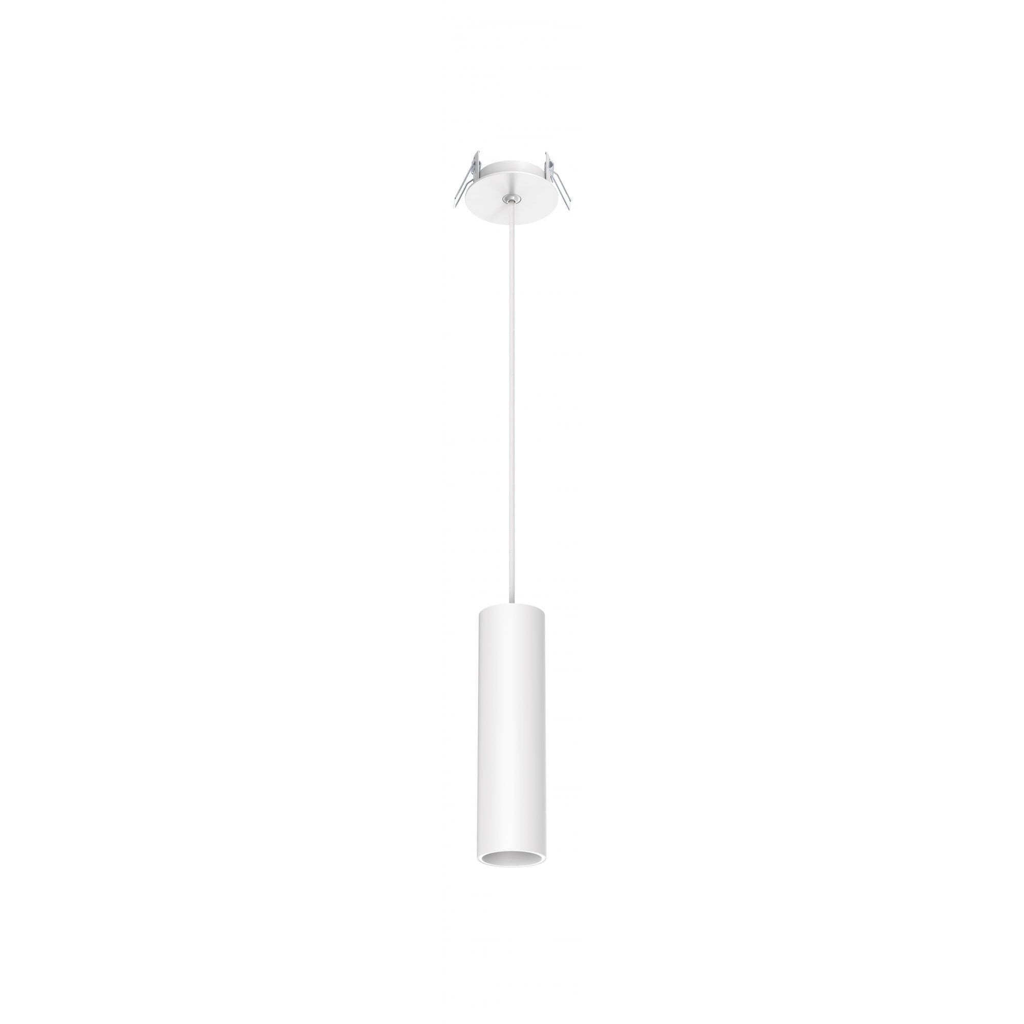 Collingwood 1901 Pendant Semi Recessed Mounted - All White