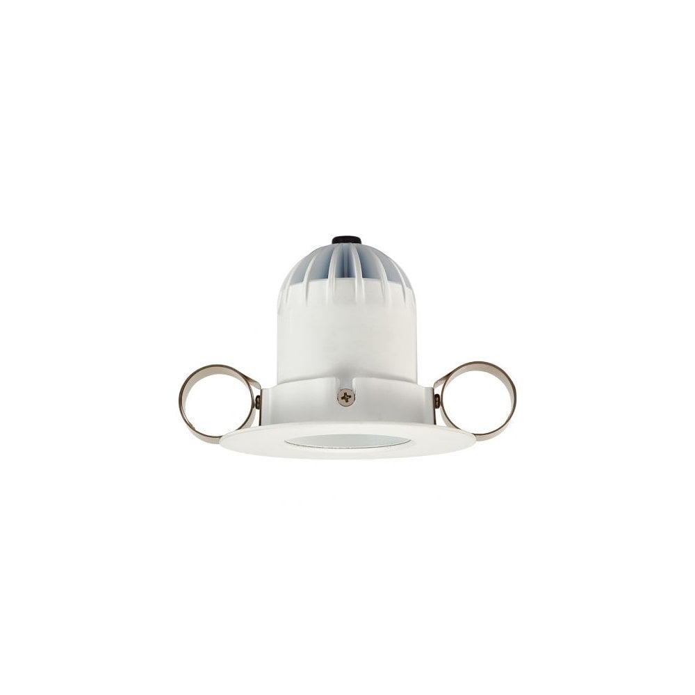 Collingwood 1901 Fixed Round Downlight - All White (Fire-Rated)