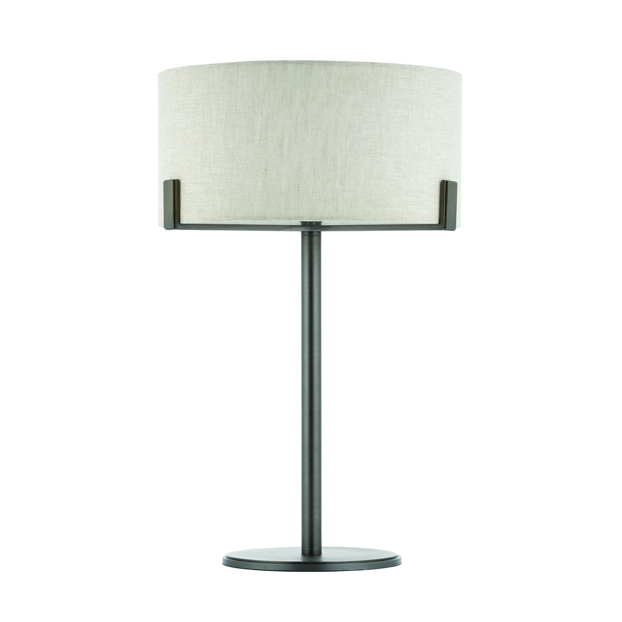 Endon Hayfield Table Lamp - Neutral Linen