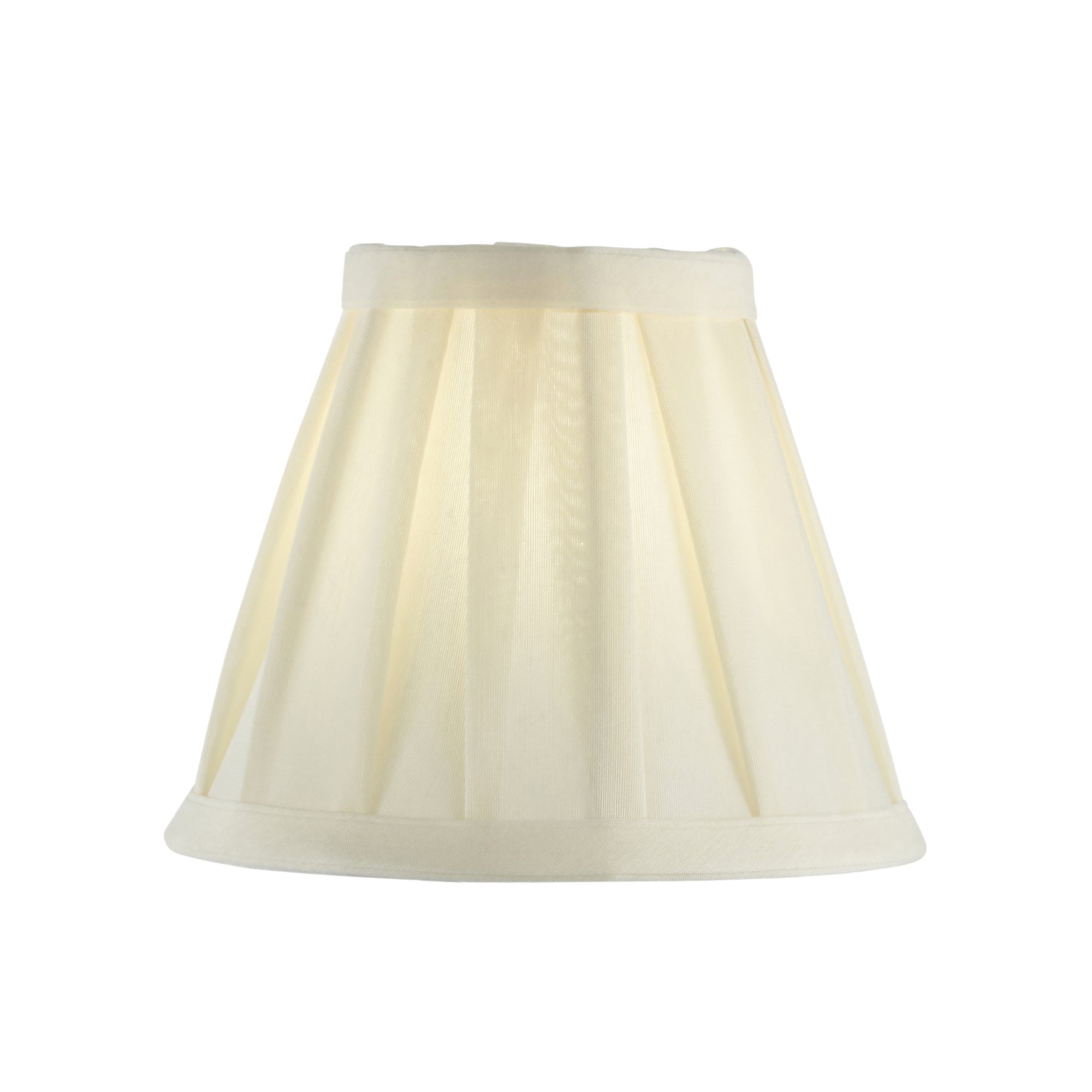 Endon Carla 6" Tapered Cylinder Single Light Shade - Cream Fabric - Shade Only
