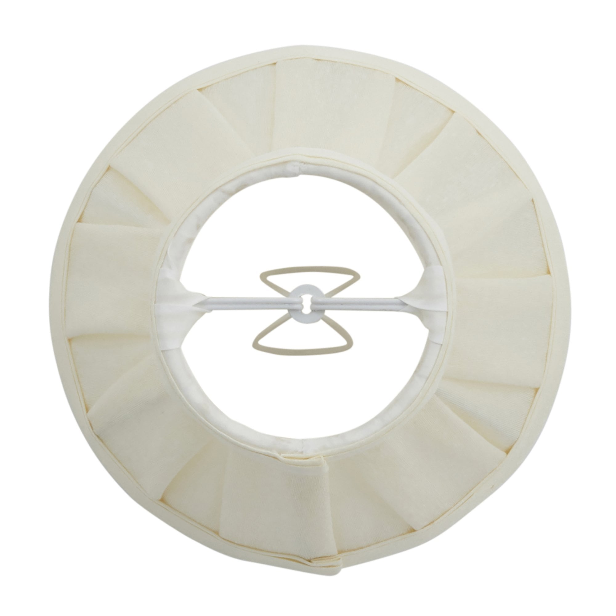 Endon Carla 6" Tapered Cylinder Single Light Shade - Cream Fabric - Shade Only