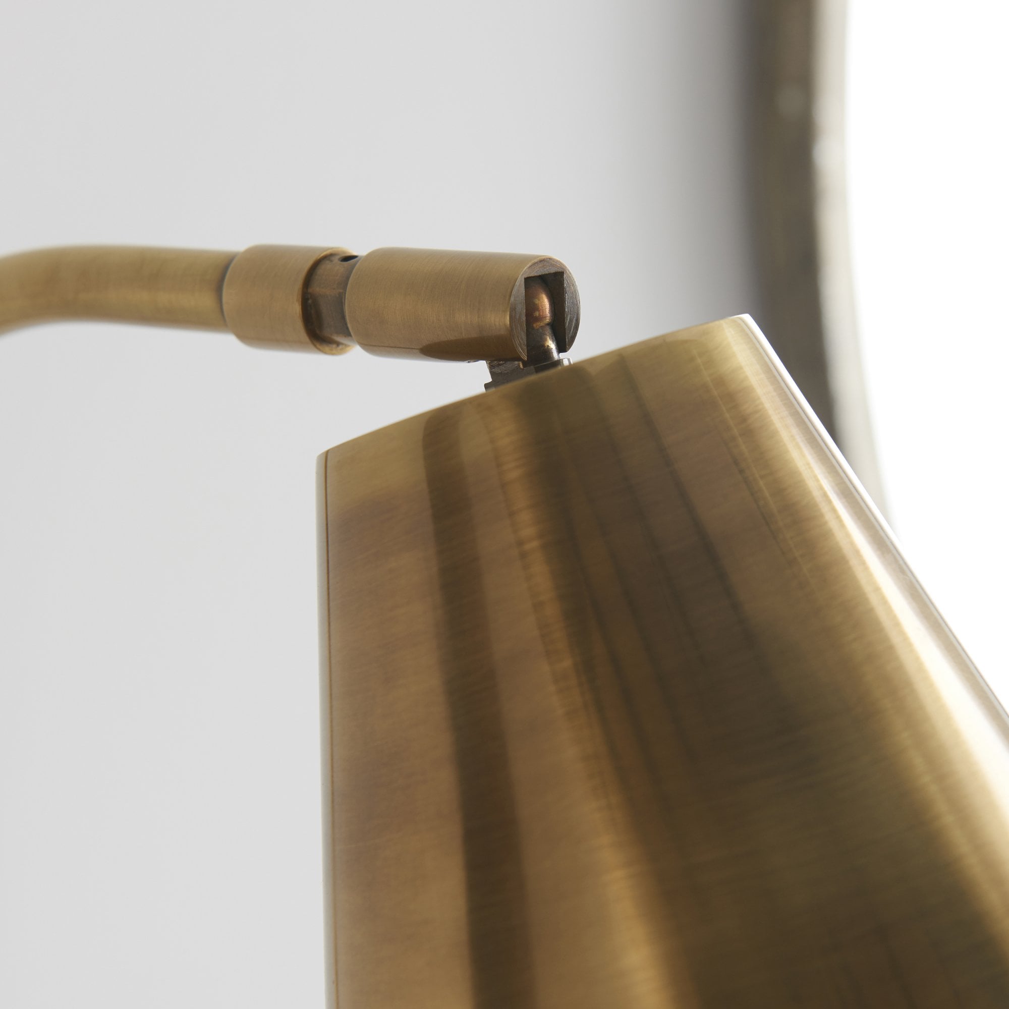 Endon Radha Single Light Wall Light - Antique Solid Brass