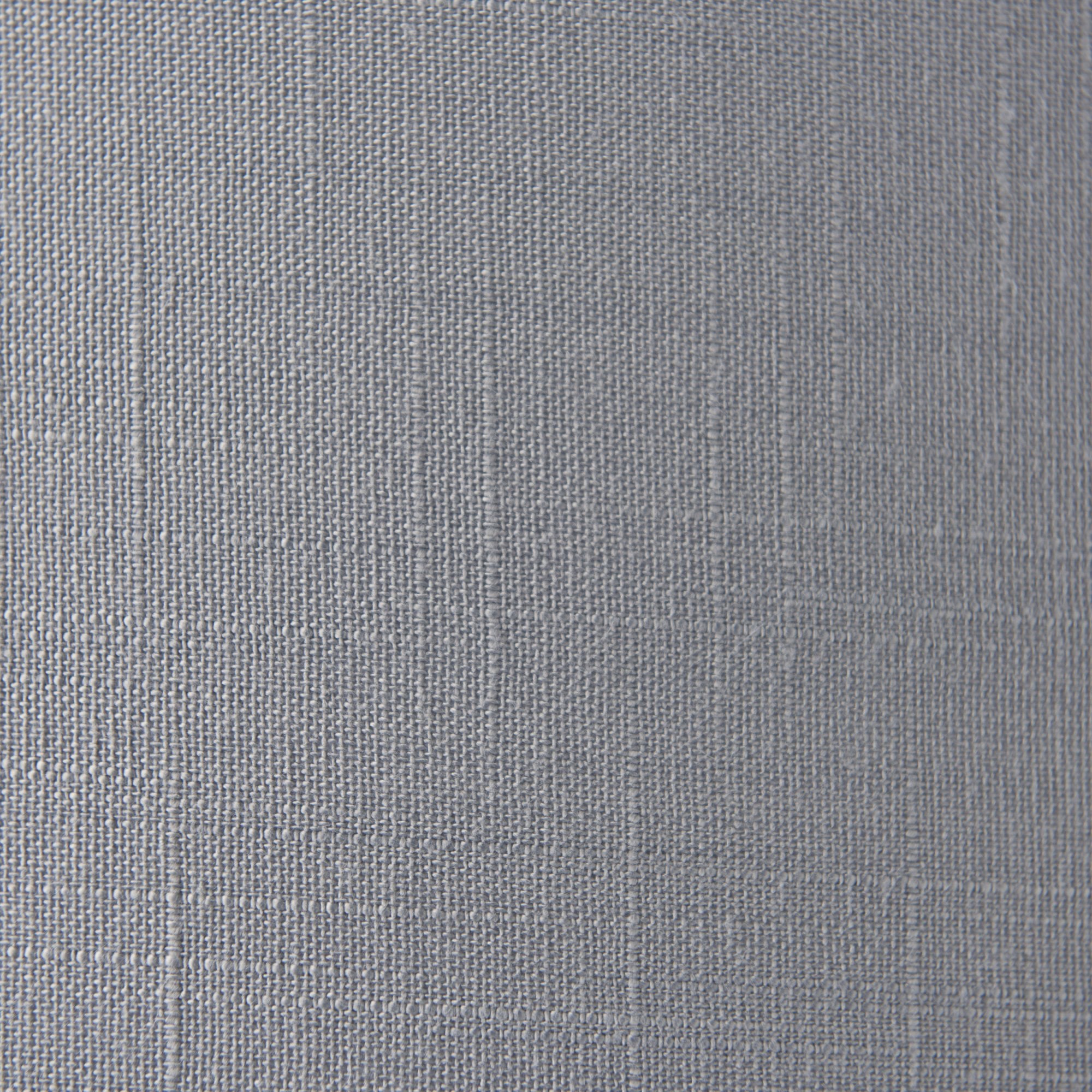 Endon Highclere 6 Light Pendant - Bright Nickel Plate & Charcoal Fabric