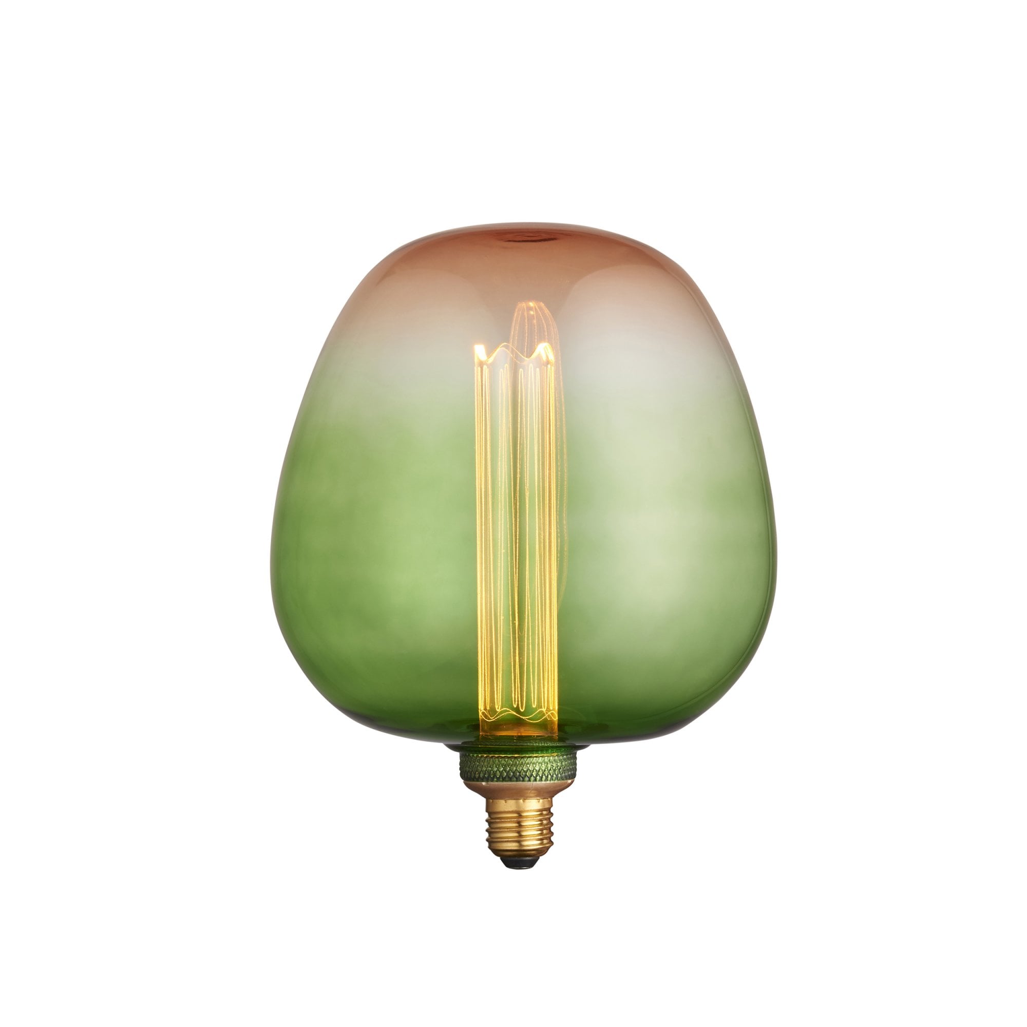Endon Roves E27 LED 2.8W Anti Glare - 1800K - Non-Dimmable - Green to Pink Ombre