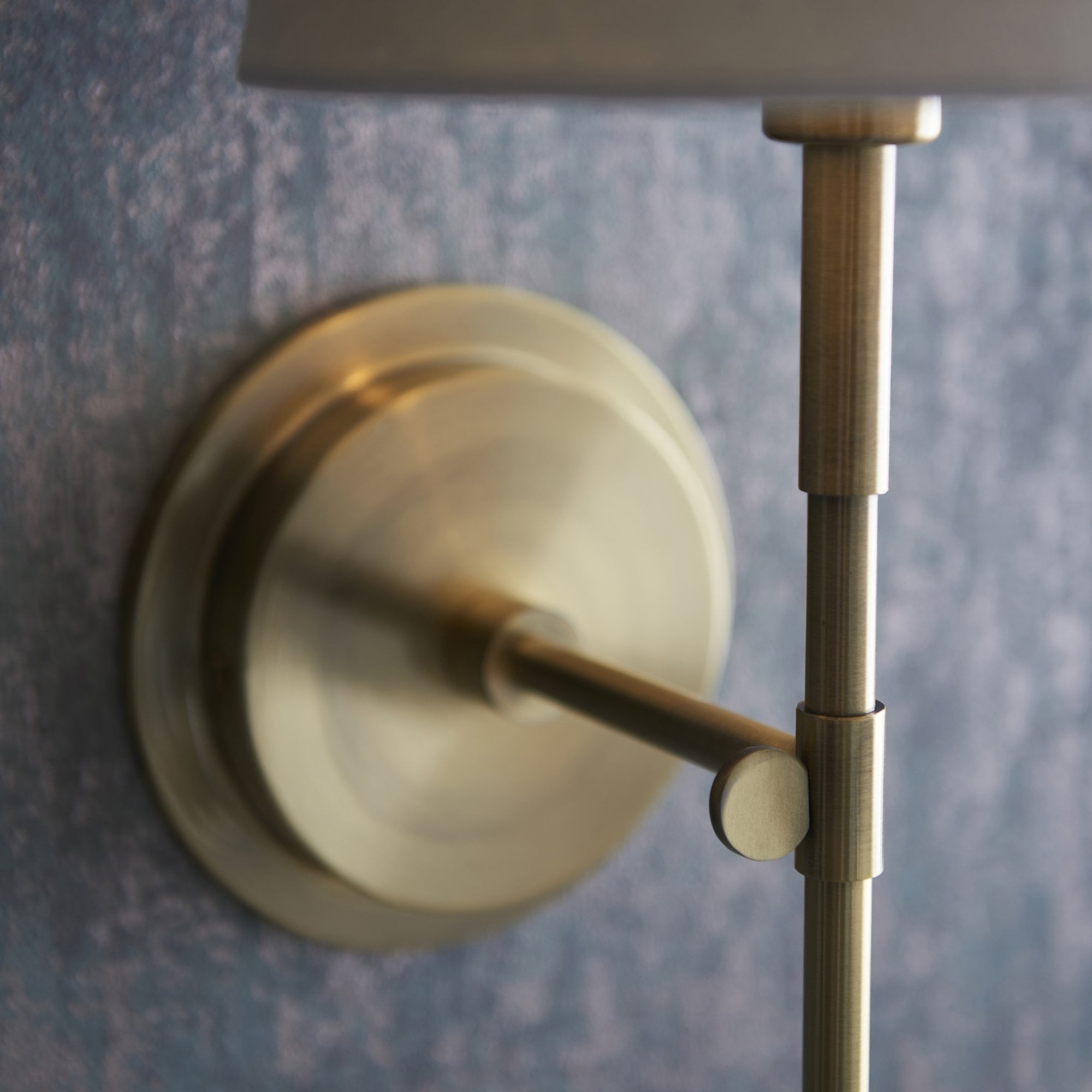 Endon Rennes Single Light Wall - Antique Brass (No Shade)