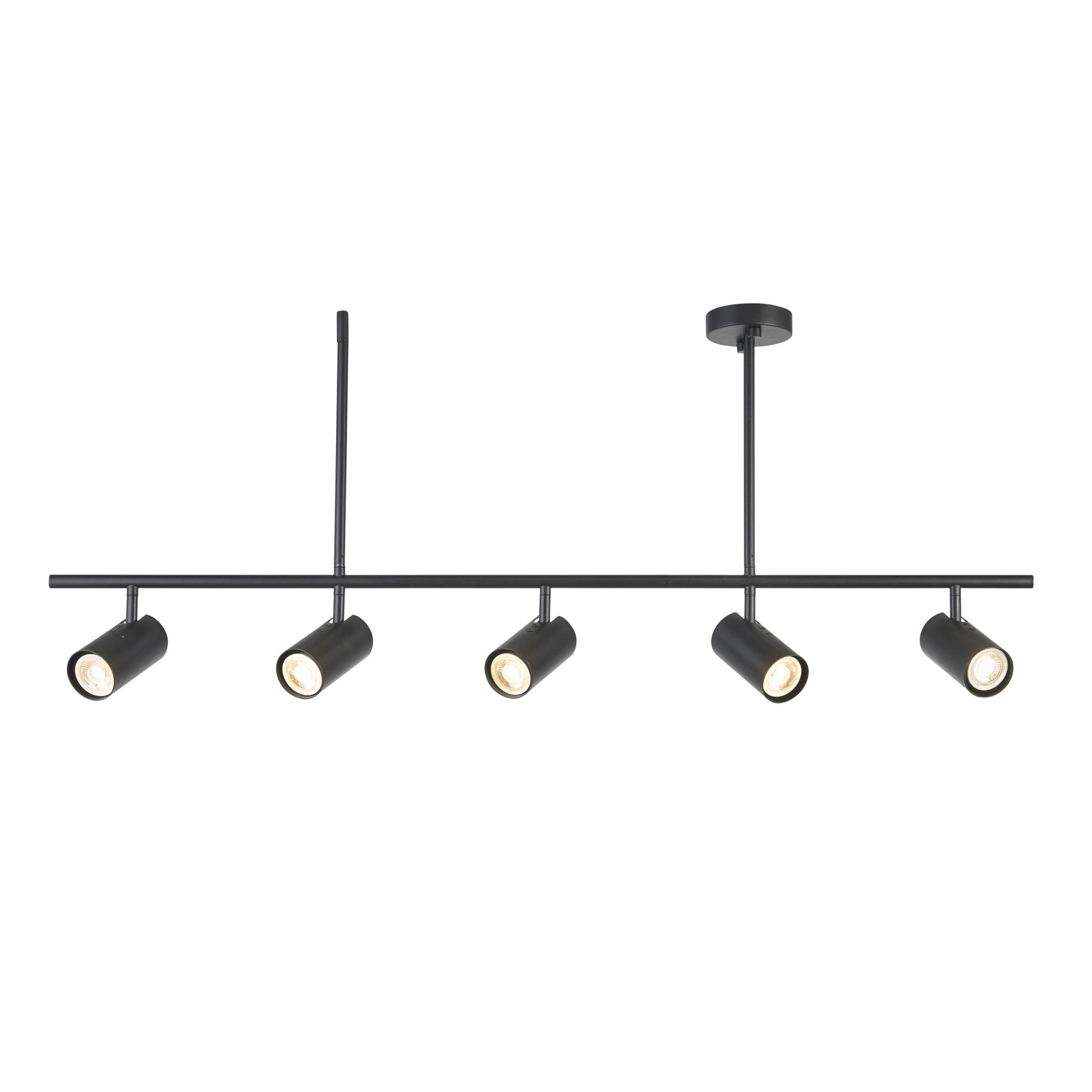 Endon Rez 5 Light Bar Spotlight - Matt Black