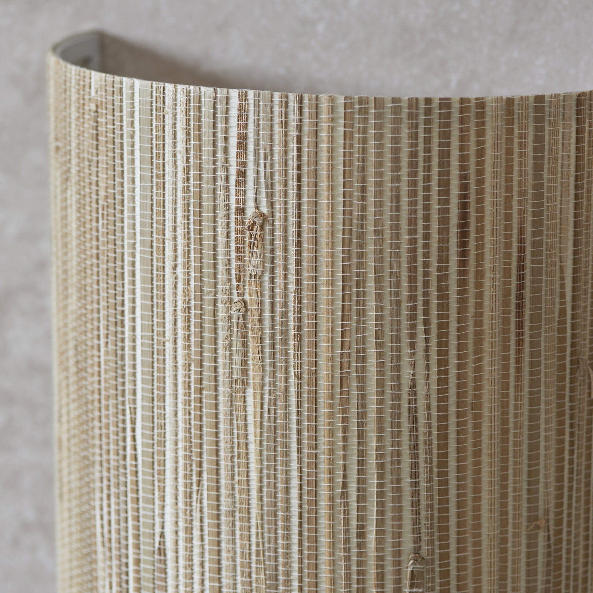 Endon Longshore Single Wall Light - Woven Seagrass