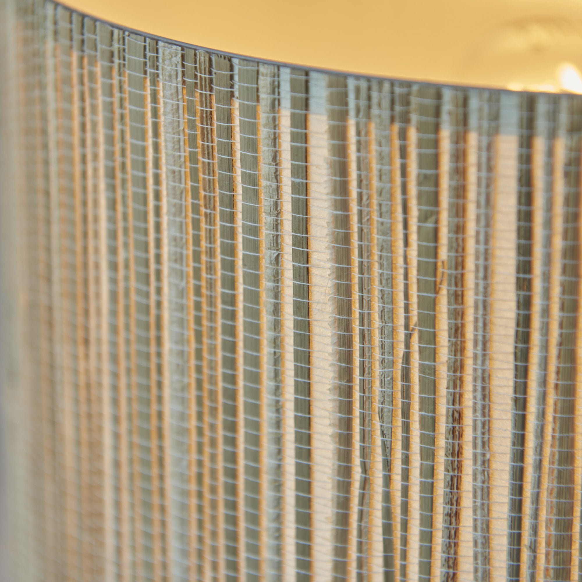 Endon Longshore Single Light Table Lamp - Woven Seagrass