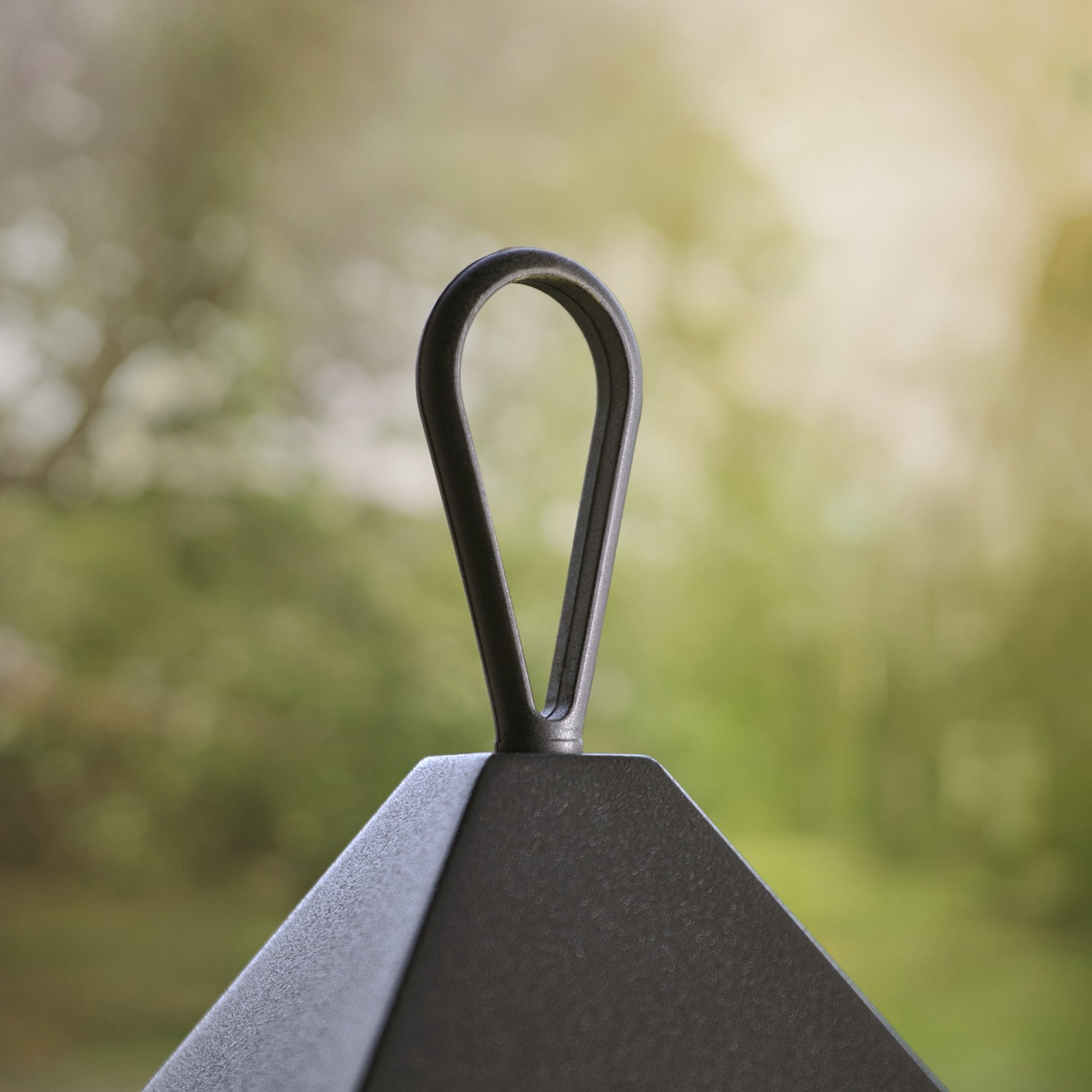 Endon Hoot Large USB IP44 Table Lantern -  Matt Black