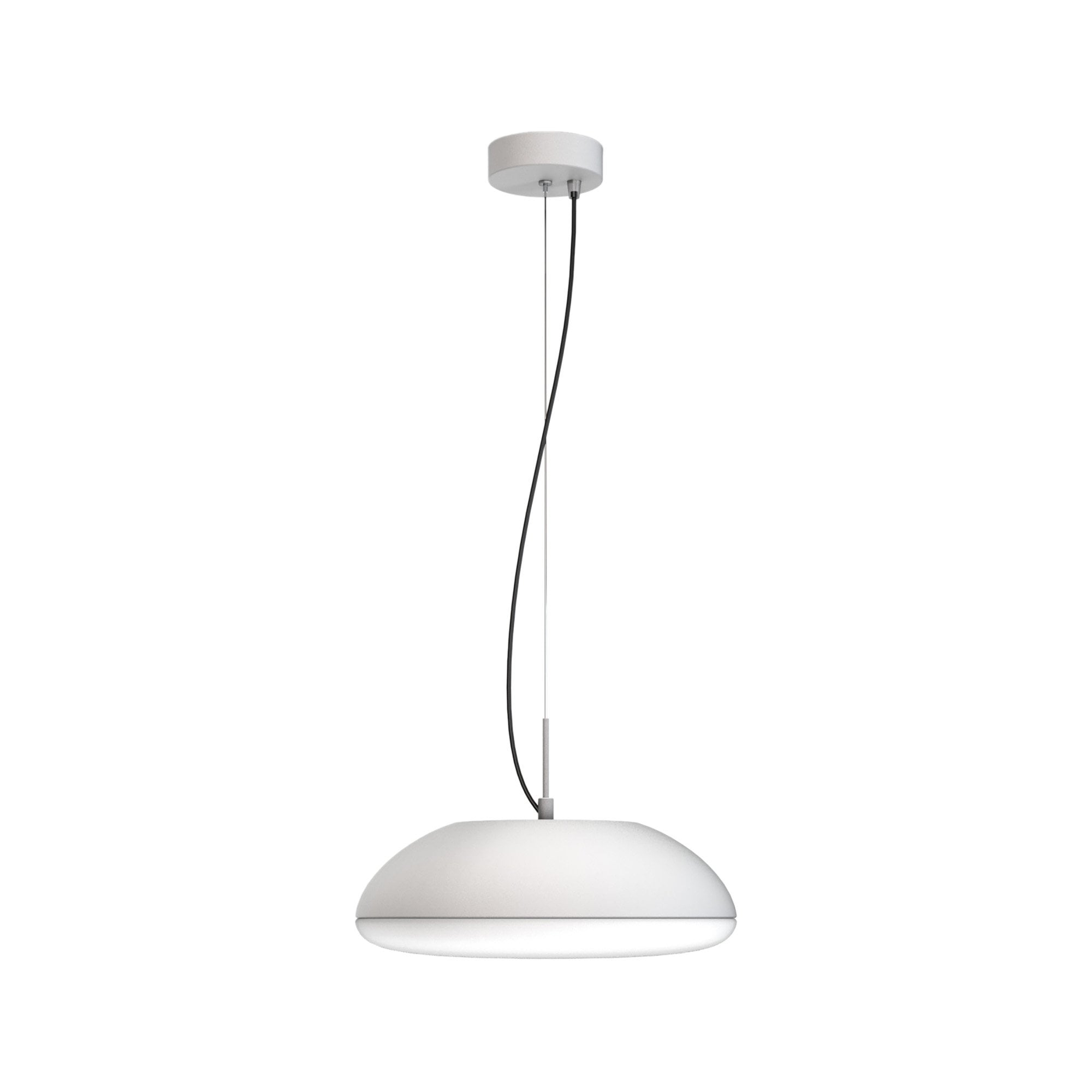 Mantra Kazz 4 Light 38cm Round Pendant - White