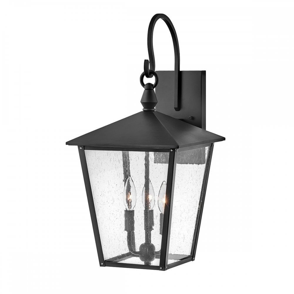 Hinkley Huntersfield 3 Light Large Wall Lantern - Black