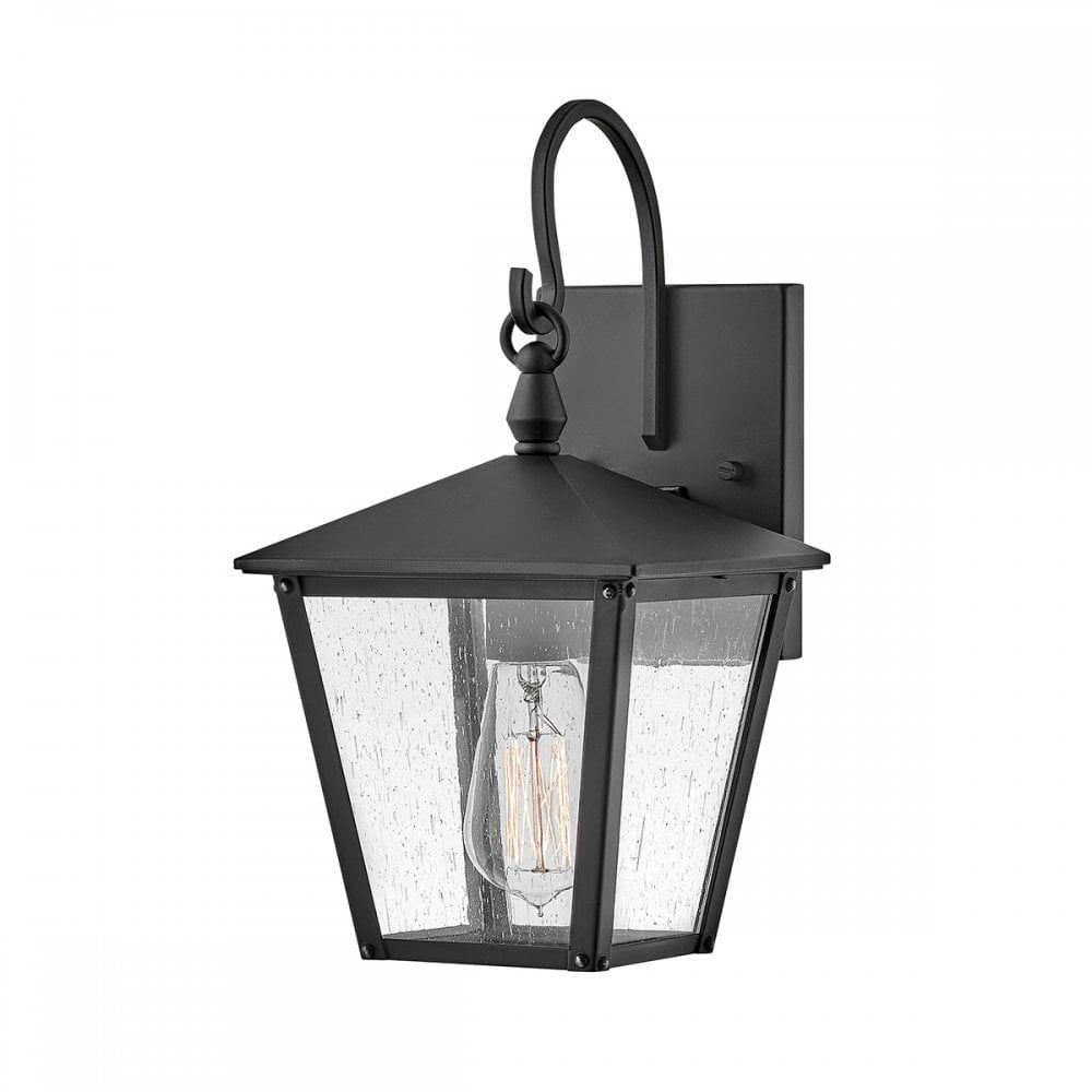 Hinkley Huntersfield Single Small Wall Lantern - Black