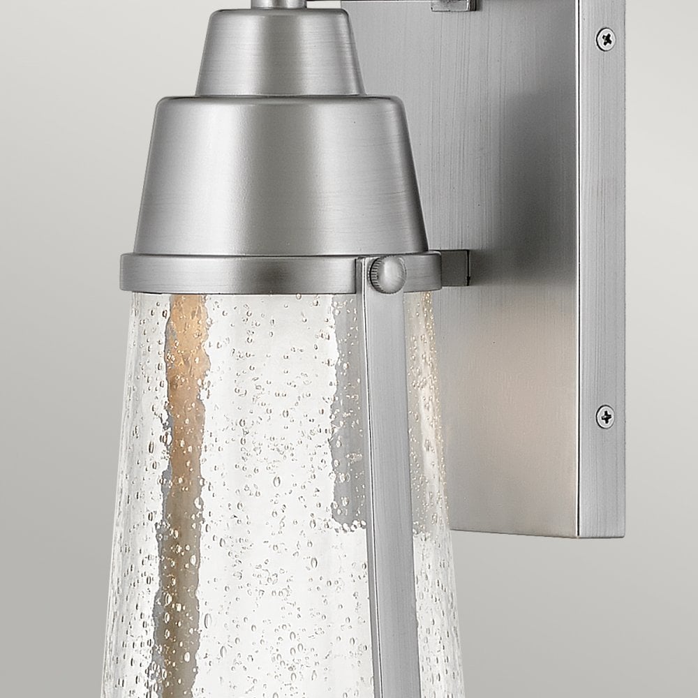 Hinkley Miles Single Wall Lantern - Painted Satin Nickel